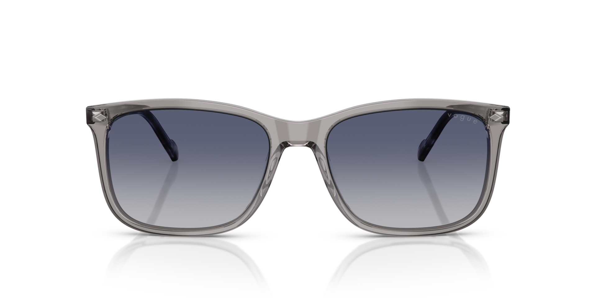 VOGUE-5618S/S 28204L TRANSPARENT GREY(GREY GRADIENT BLUE 57*18, , hi-res image number 1