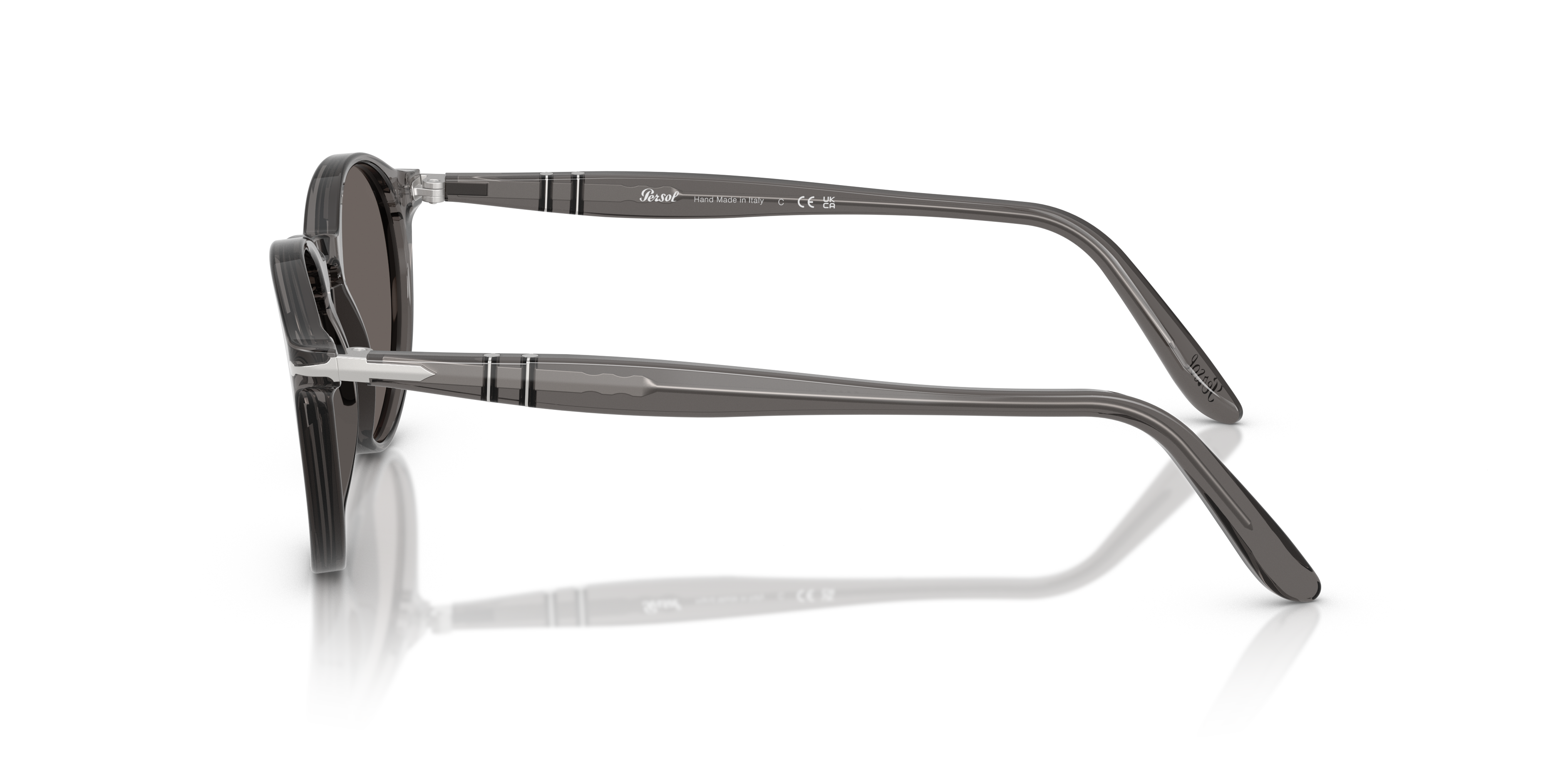PERSOL-3092SM/S 1196B1 TRANSPARENT GREY(DARK GREY 50*19, , hi-res image number 2