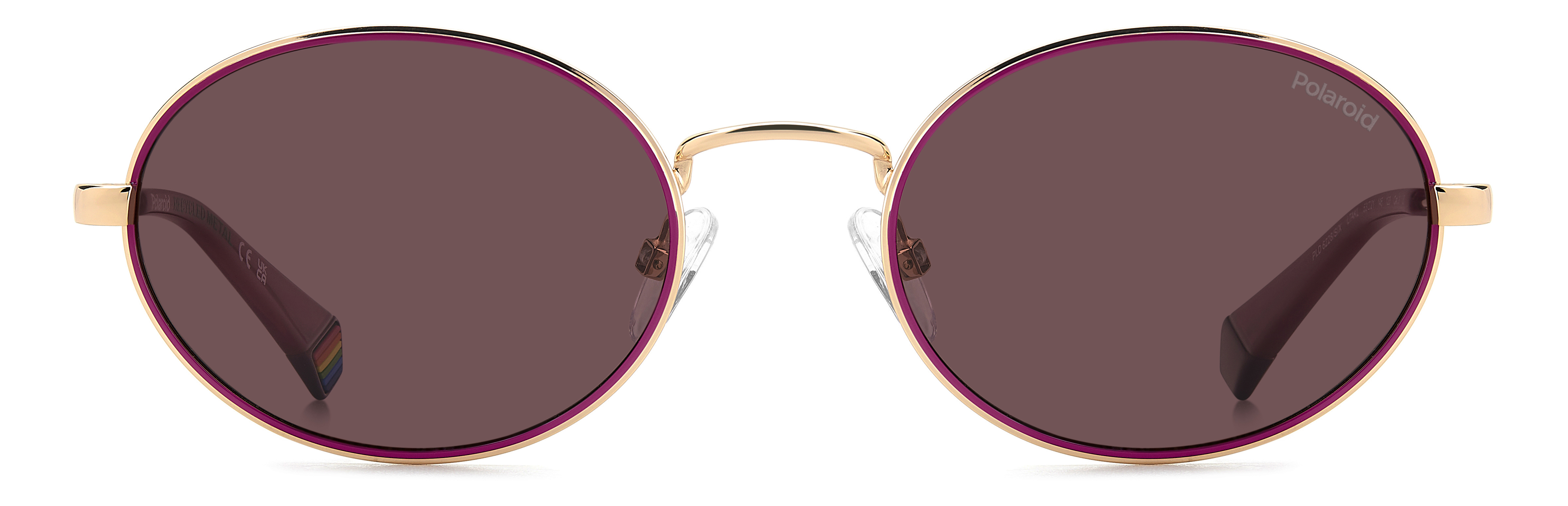 POLAROID-6228/S/X/S LTA*KL LILAC GOLD COPPER(VIOLET POLARIZED 53*21, Lila | Coure daurat, hi-res image number 1