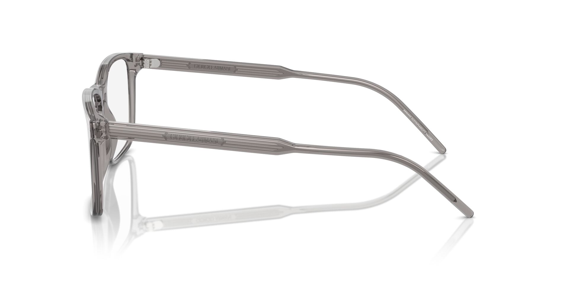 ARMANI-7258/G 6070 TRASPARENT GREY 57*17, Gris transparent, hi-res image number 2