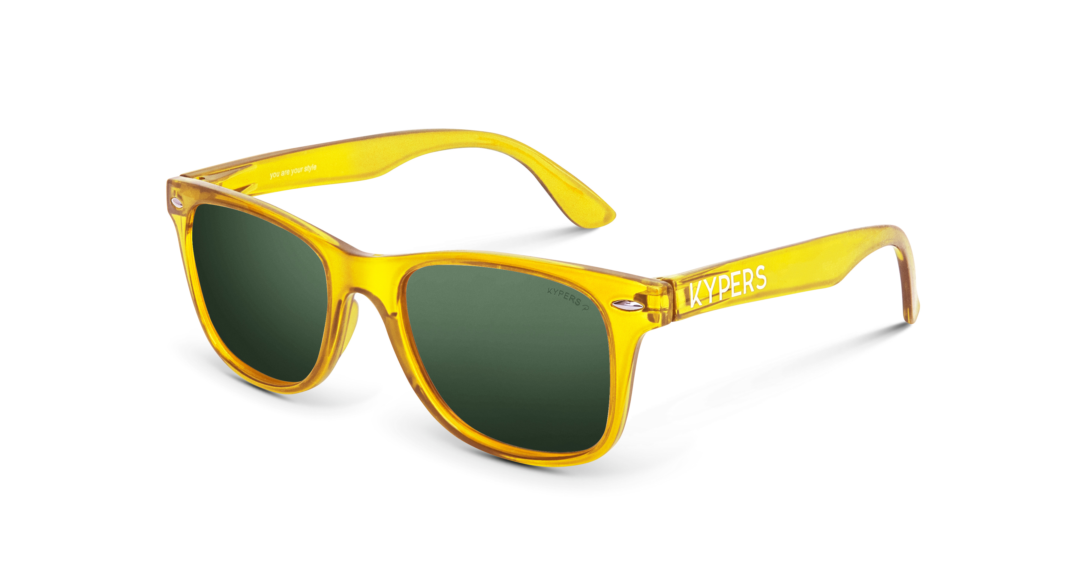 KYPERS-SANFRANCISCO/S SF010 TRANSPARENT YELLOW/BLACK 50*20, Groc transparent, hi-res image number 0