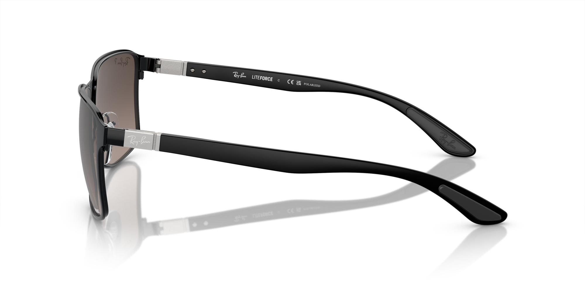 RB-3721CH 186/5J MATTE BLACK ON BLACK(GREY MIRROR POLAR 59*17, , hi-res image number 2