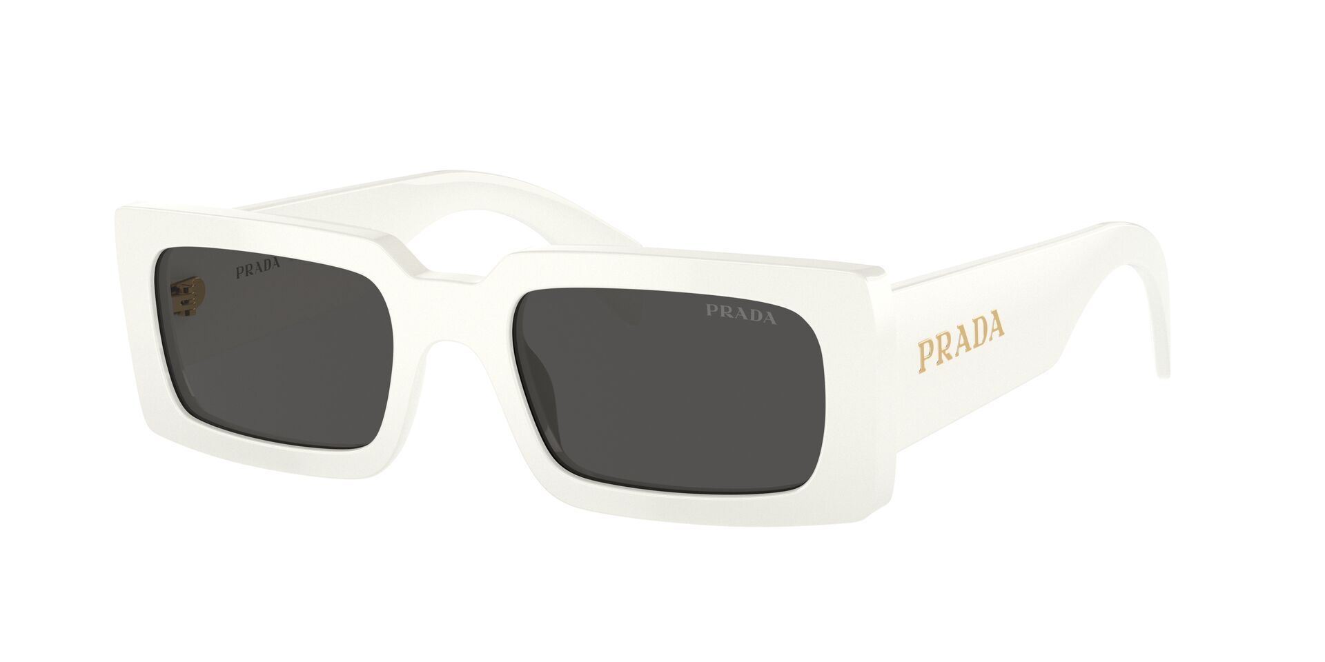 PRADA-A07S/S 1425S0 TALC(DARK GREY 52*20, Blanc, hi-res image number 0