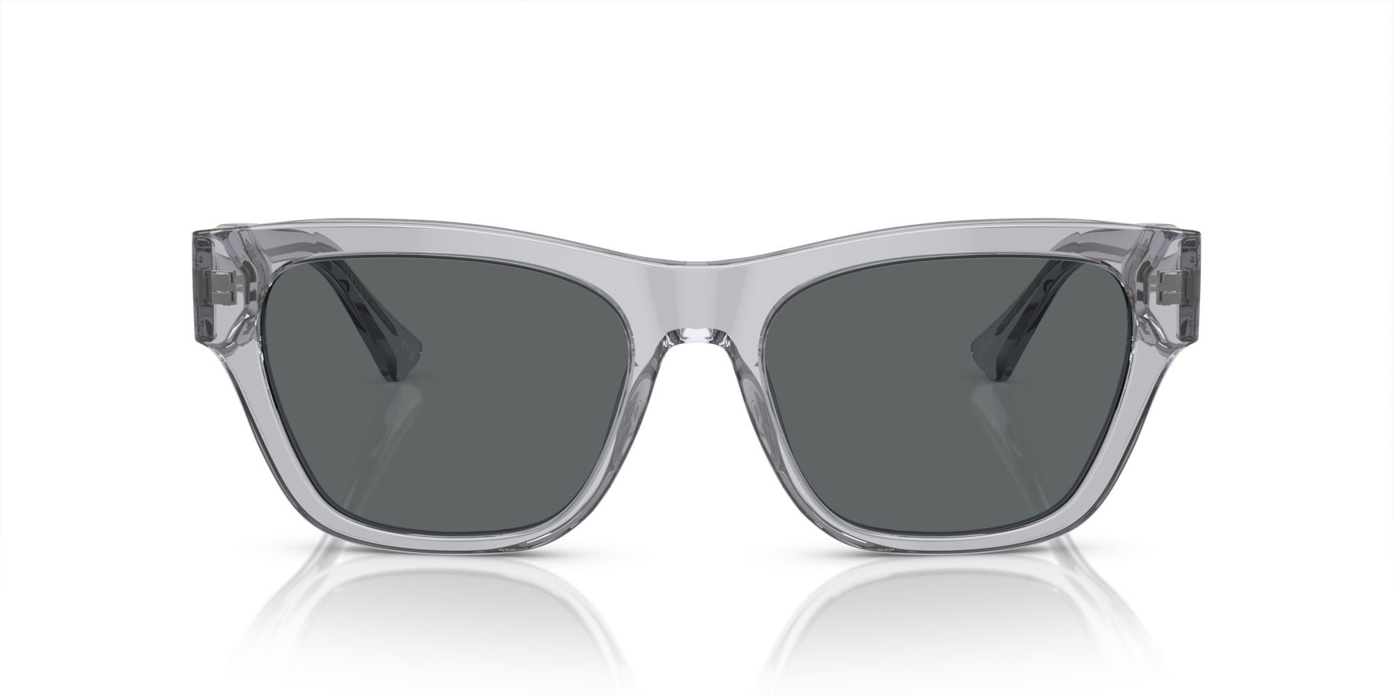 VERSACE-4457/S 543287 GREY TRANSPARENT(DARK GREY 55*18, , hi-res image number 1