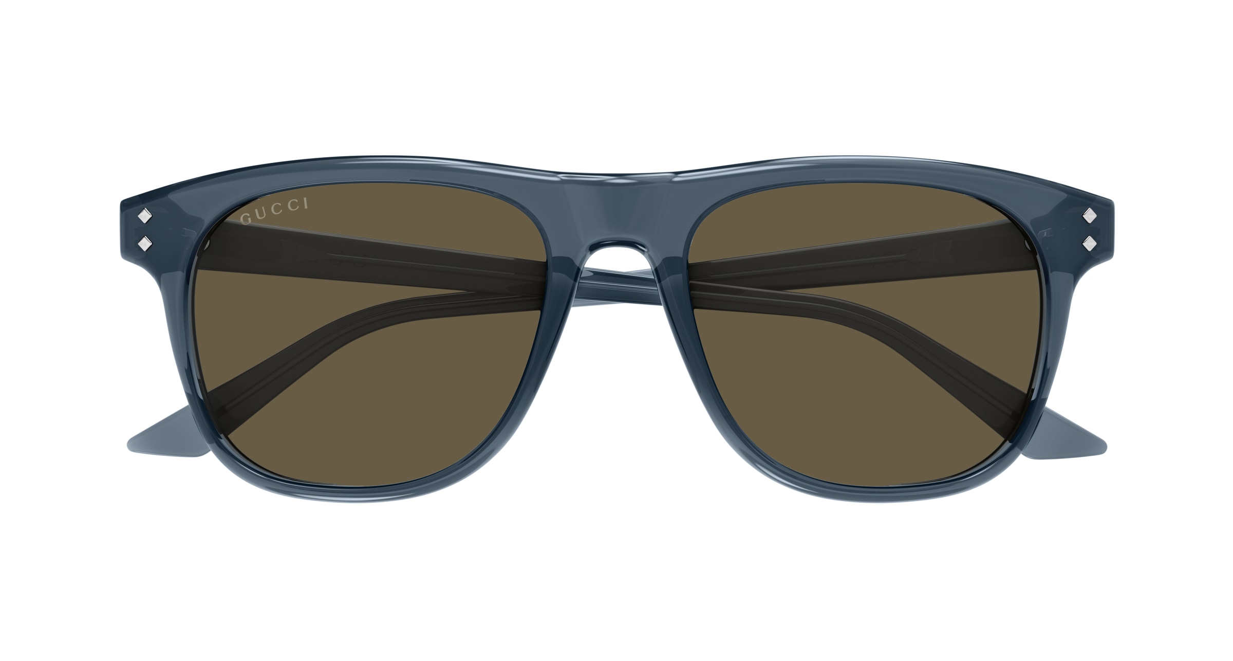 GUCCI-1893S/S 004 BLUE-BLUE-BROWN 53*18, Blau, hi-res image number 1