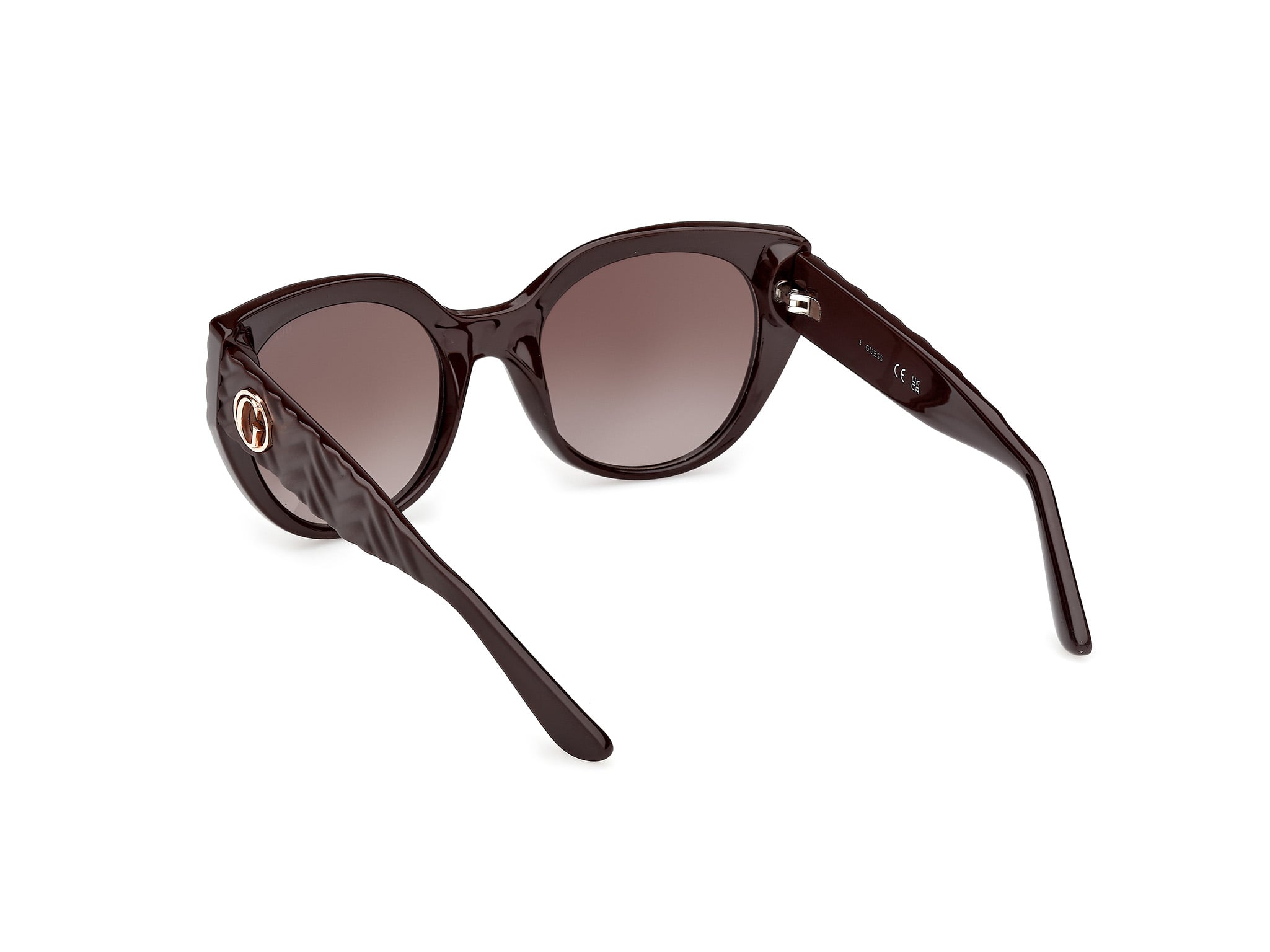 GUESS-00255/S 48F shiny dark brown 53*20, Marr&oacute;n, hi-res image number 2