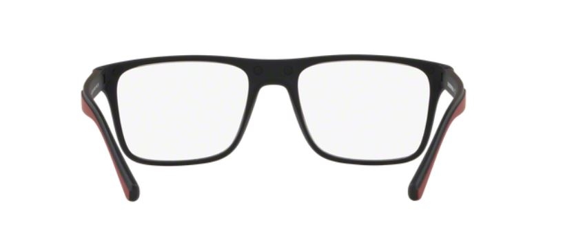 EMPORIO-4115/S 5042/1W MATTE (CLIP) BLACK 54*18, Negre-Vermell, hi-res image number 1
