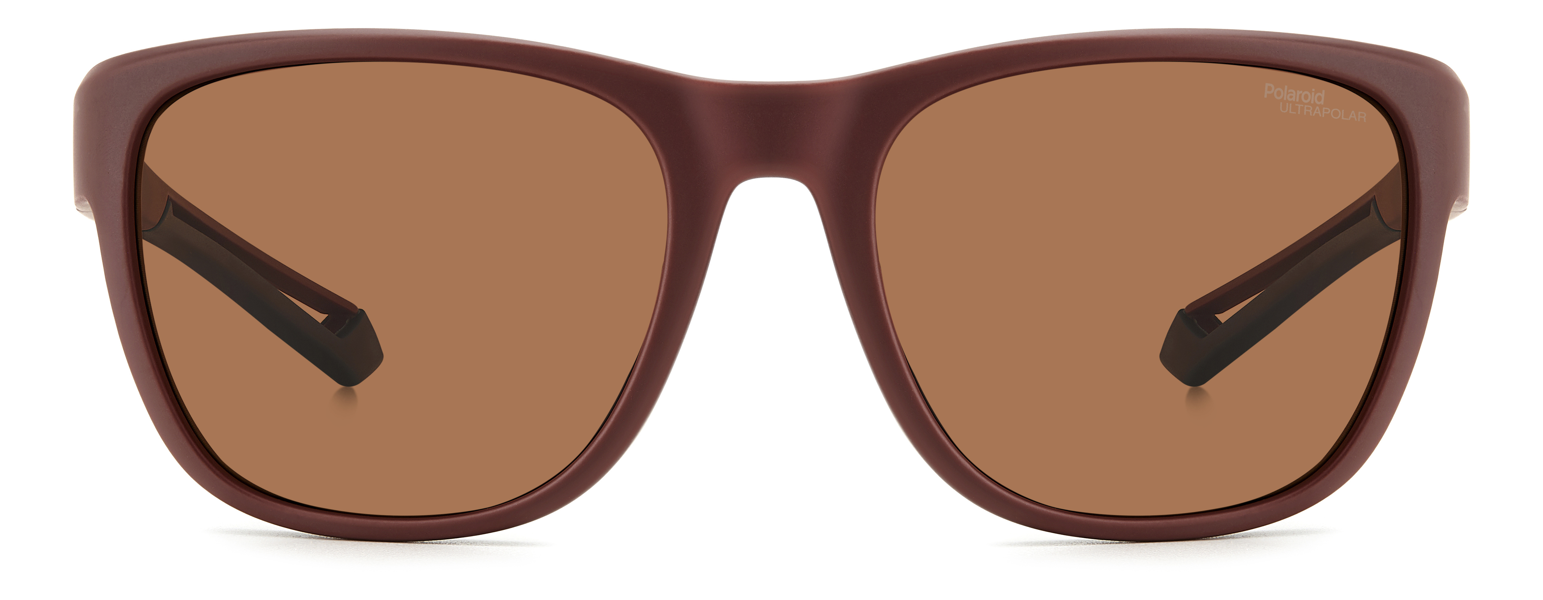 POLAROID-7051/S 7BL*47 MATTE BURGUNDY(BROWN POLAR HIGH CONTRAST 57*19, Granat mat, hi-res image number 1