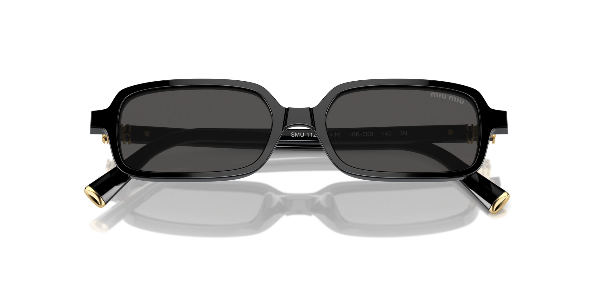 MIUMIU-11ZS/S 16K5S0 BLACK (GREY 51*16, Negre, hi-res image number 3