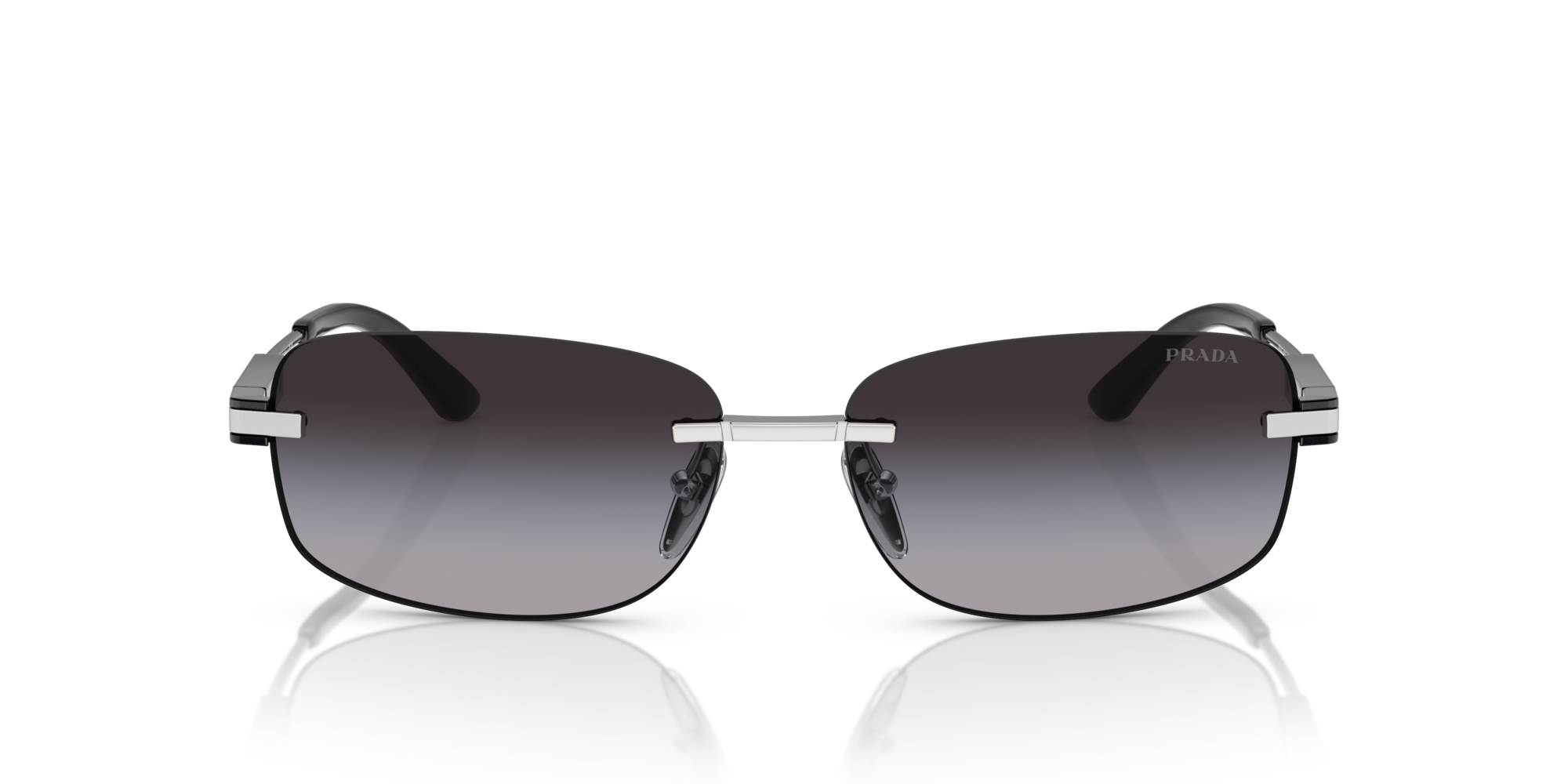 PRADA-68ZS/S 1BC095S SILVER (GREY GRADIENT 60*15, , hi-res image number 1