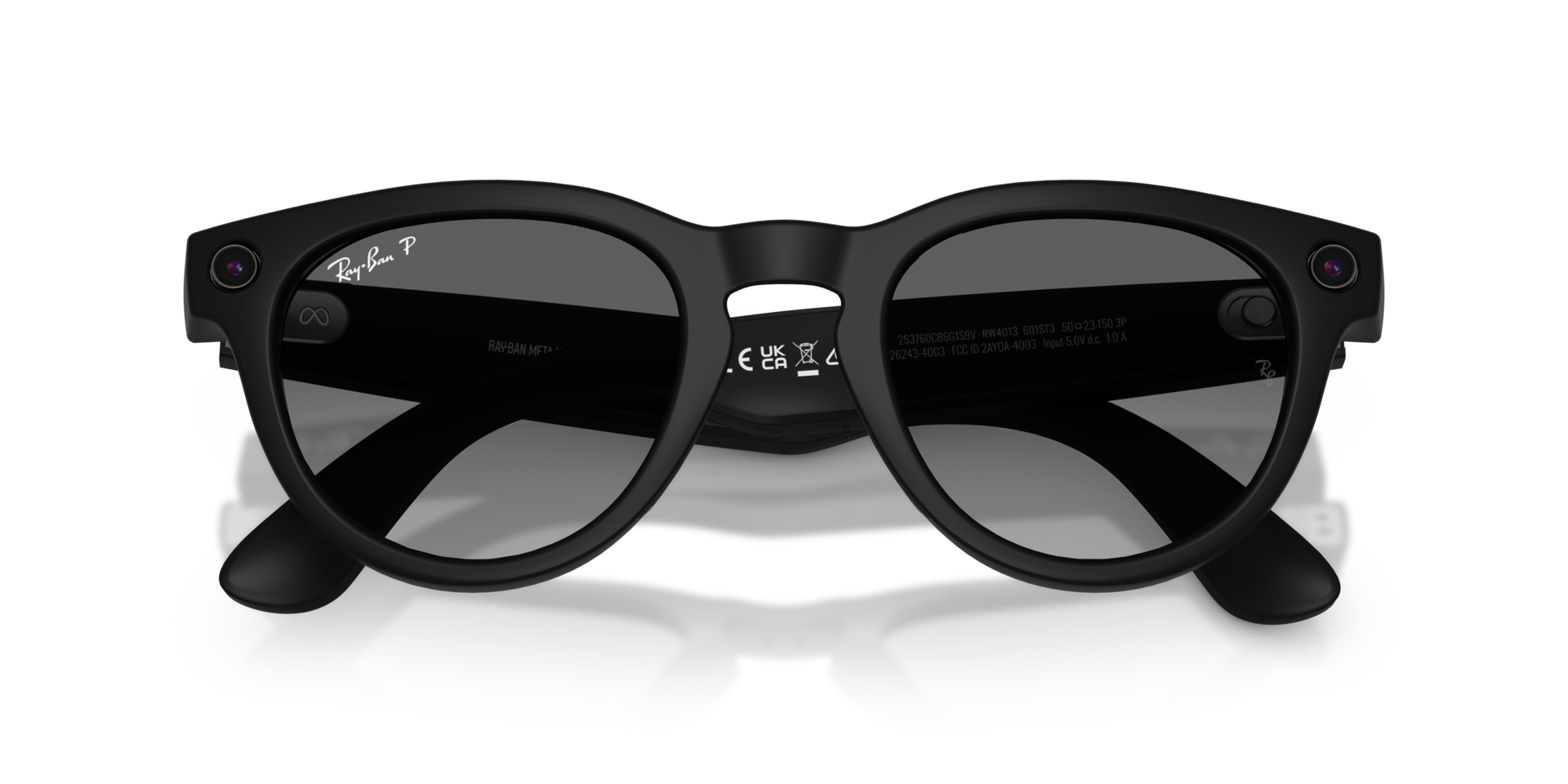 RB-META-4013-GEN-2 601ST3 MATTE BLACK (POLAR GRADIENT GRAPHITE 50*23, Negre mate, hi-res image number 5