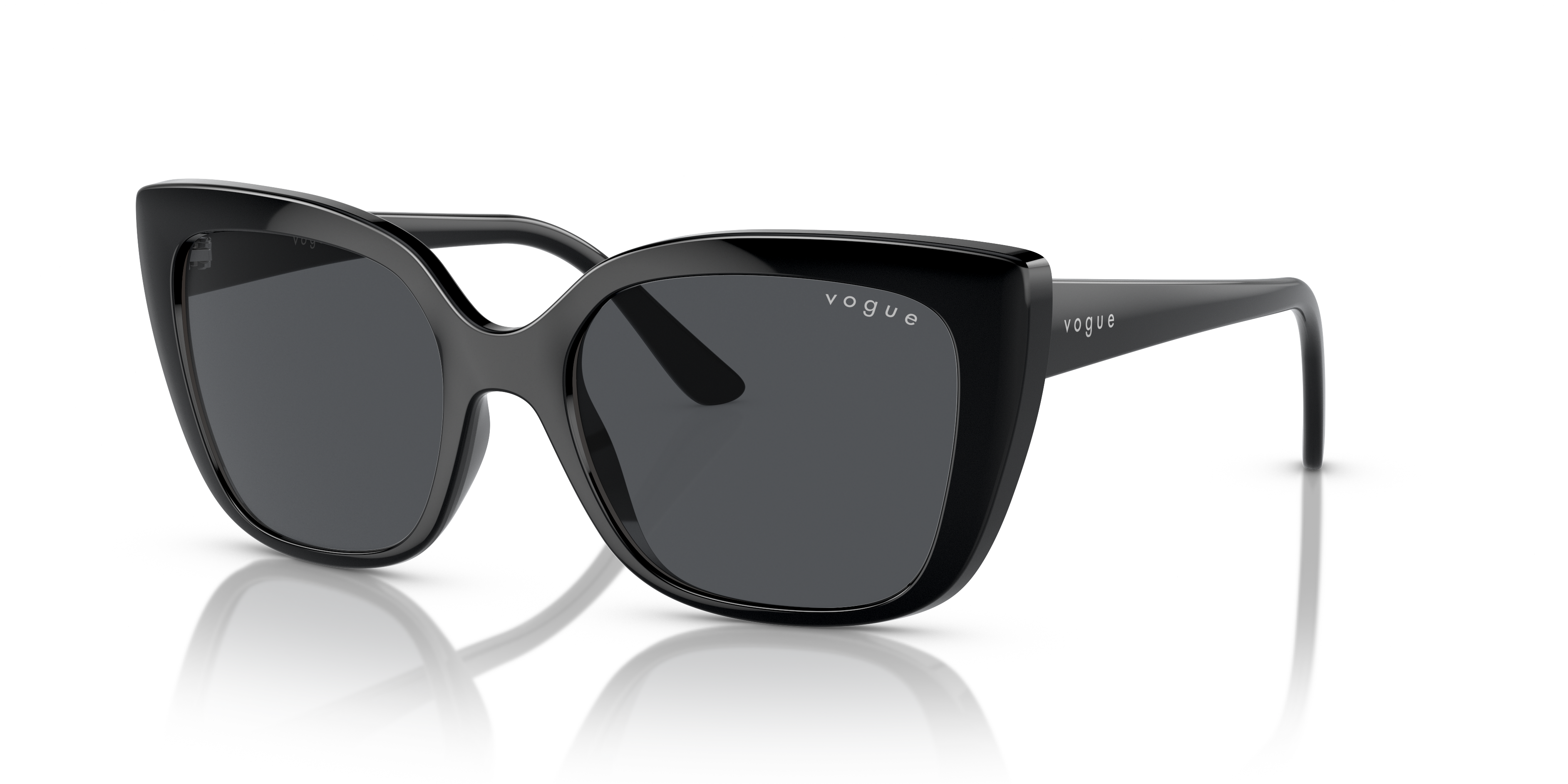 VOGUE-5337S/S W44/87 BLACK(GREY 53*18, , hi-res image number 0