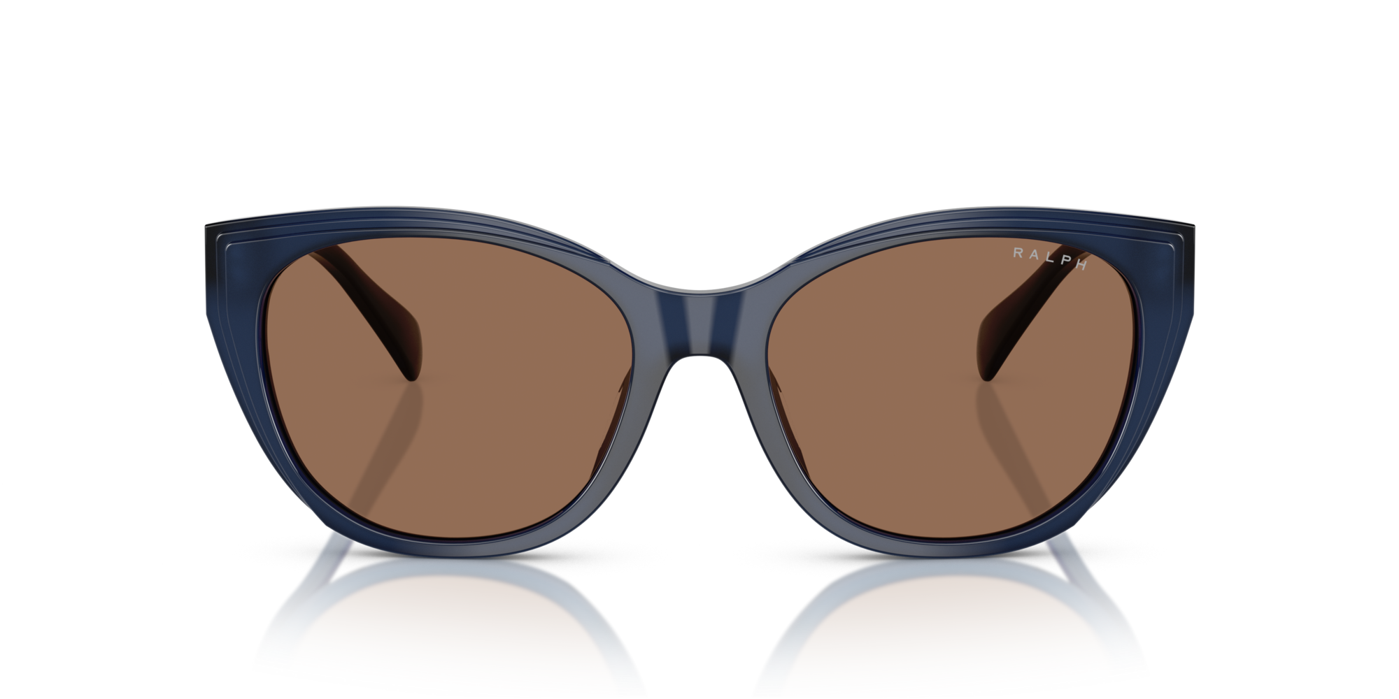 RALPH-5324U/S 605973 SHINY TRANSPARENT OPAL BLU(BROWN 56*18, Blau, hi-res image number 1