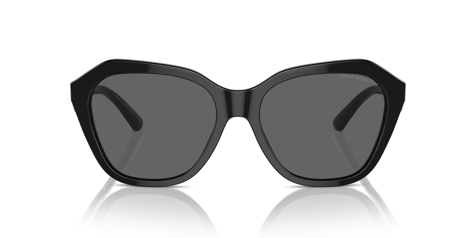 EMPORIO-4221/S 501787 SHINY BLACK(DARK GREY 56*17, , hi-res image number 1
