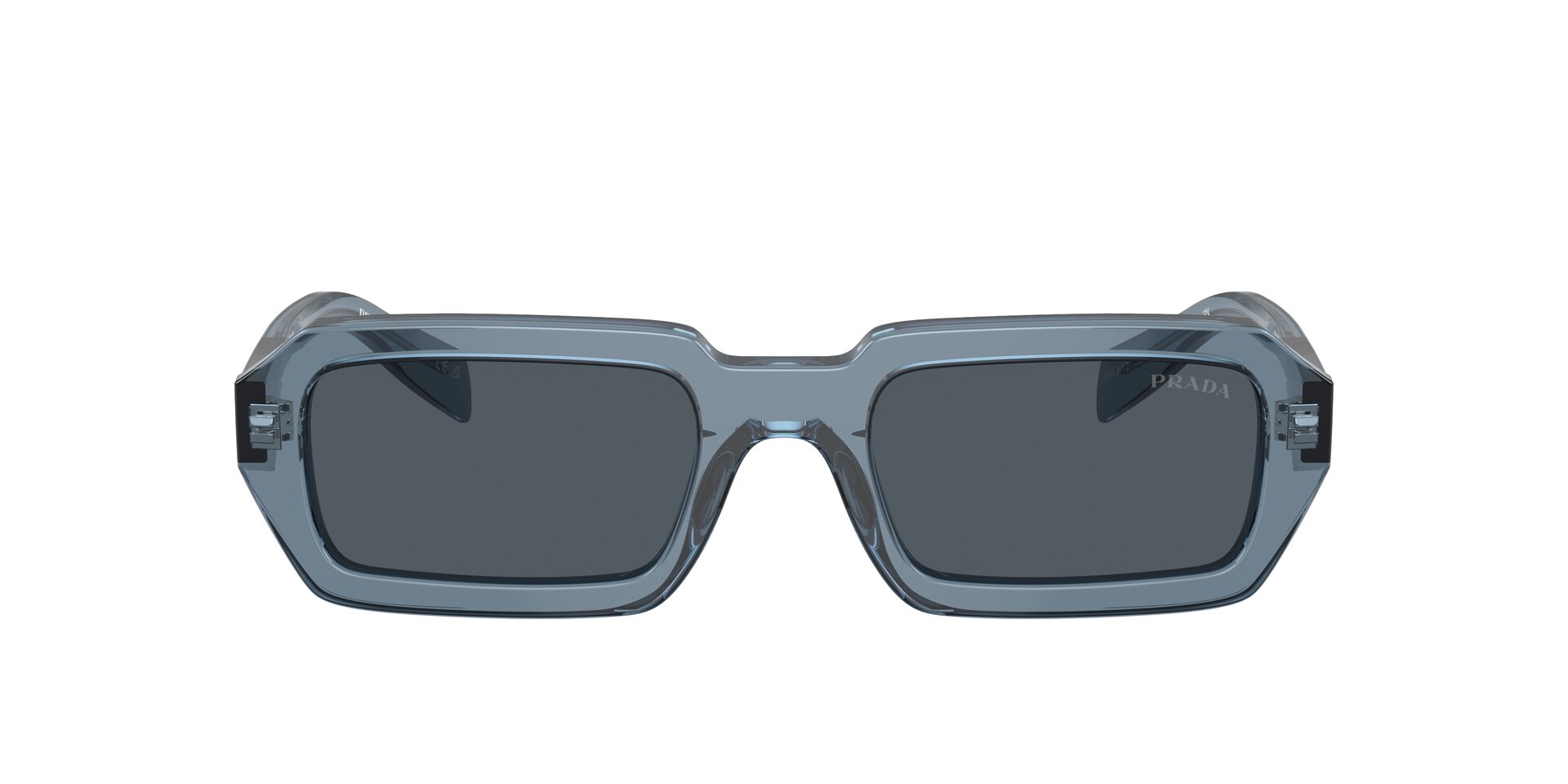 PRADA-A12S/S 19O70B TRANSPARENT BLUE(DARK GREY 52*21, Blau transparent, hi-res image number 1