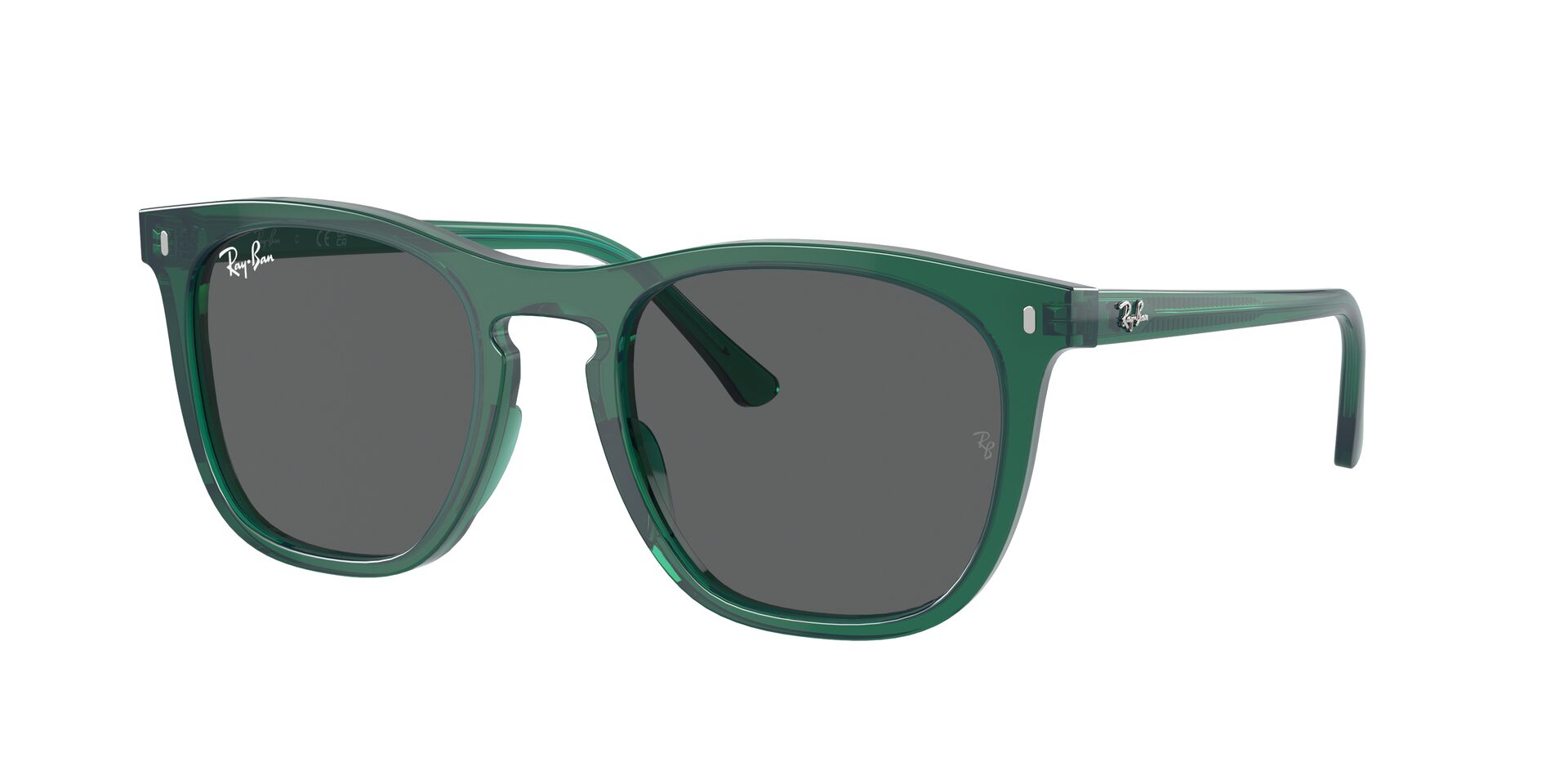 RB-2210 6615B1 TRANSPARENT GREEN(DARK GREY 53*21, Verd transparent, hi-res image number 0