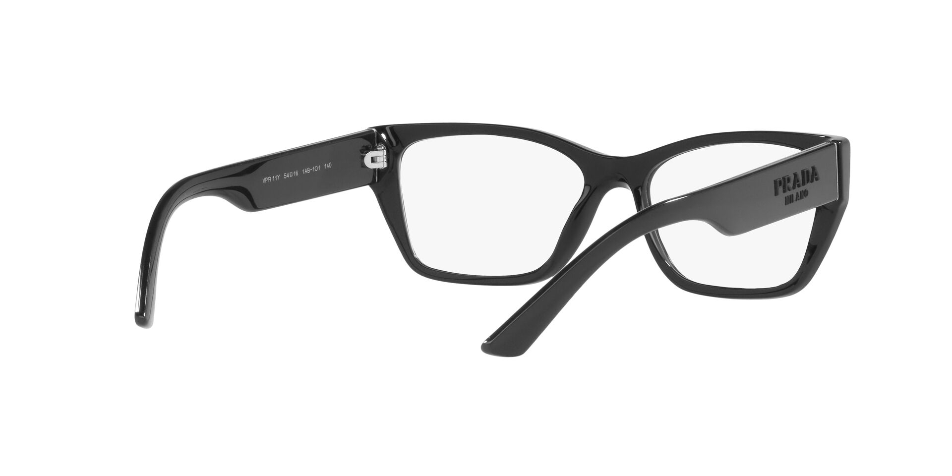 PRADA-11YV/G 1AB1O1 BLACK 54*16, Negre, hi-res image number 5