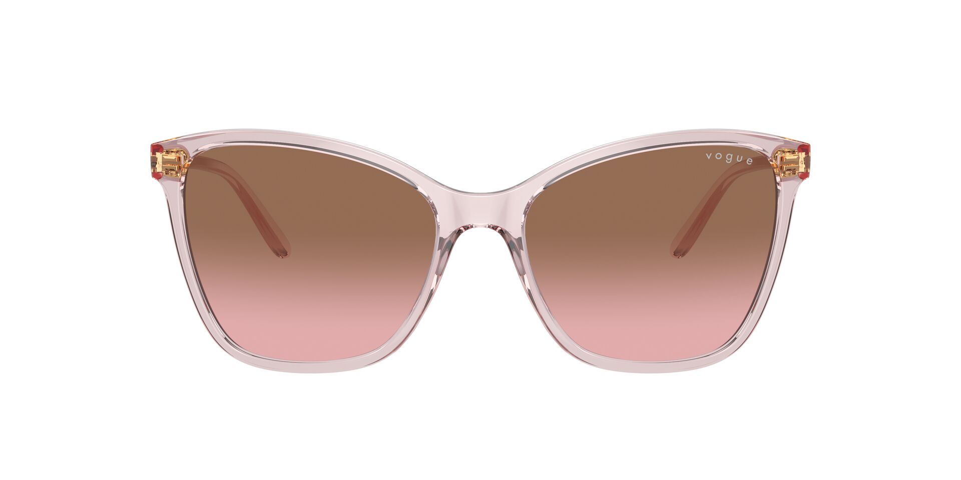 VOGUE-5520/S 294214 TRANSPARENT PINK(PINK GRADIENT BROWN 56*17, Rosa transparent, hi-res image number 1