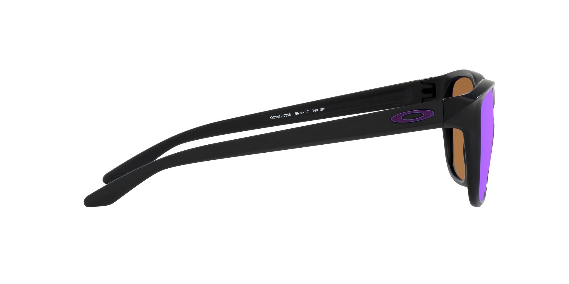 OAKLEY-MANORBURN-9479 947903 MATTE BLACK(PRIZM VIOLET 56*17, Negre, hi-res image number 4 OAKLEY-MANORBURN-9479 947903 MATTE BLACK(PRIZM VIOLET 56*17, Negre, hi-res image number 4
