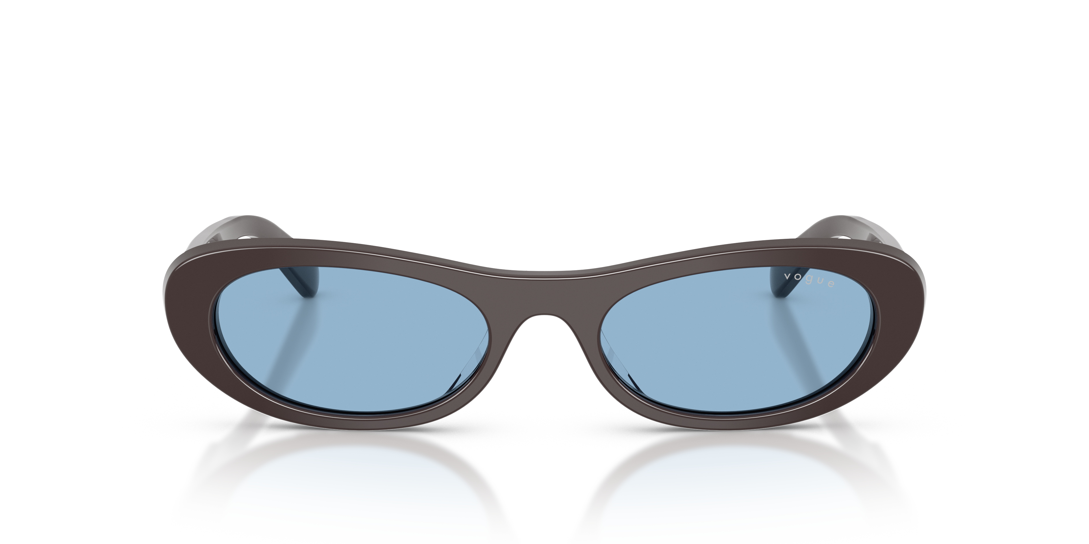 VOGUE-5695SU/S 326972 FULL MOKA(LIGHT BLUE 53*19, , hi-res image number 1