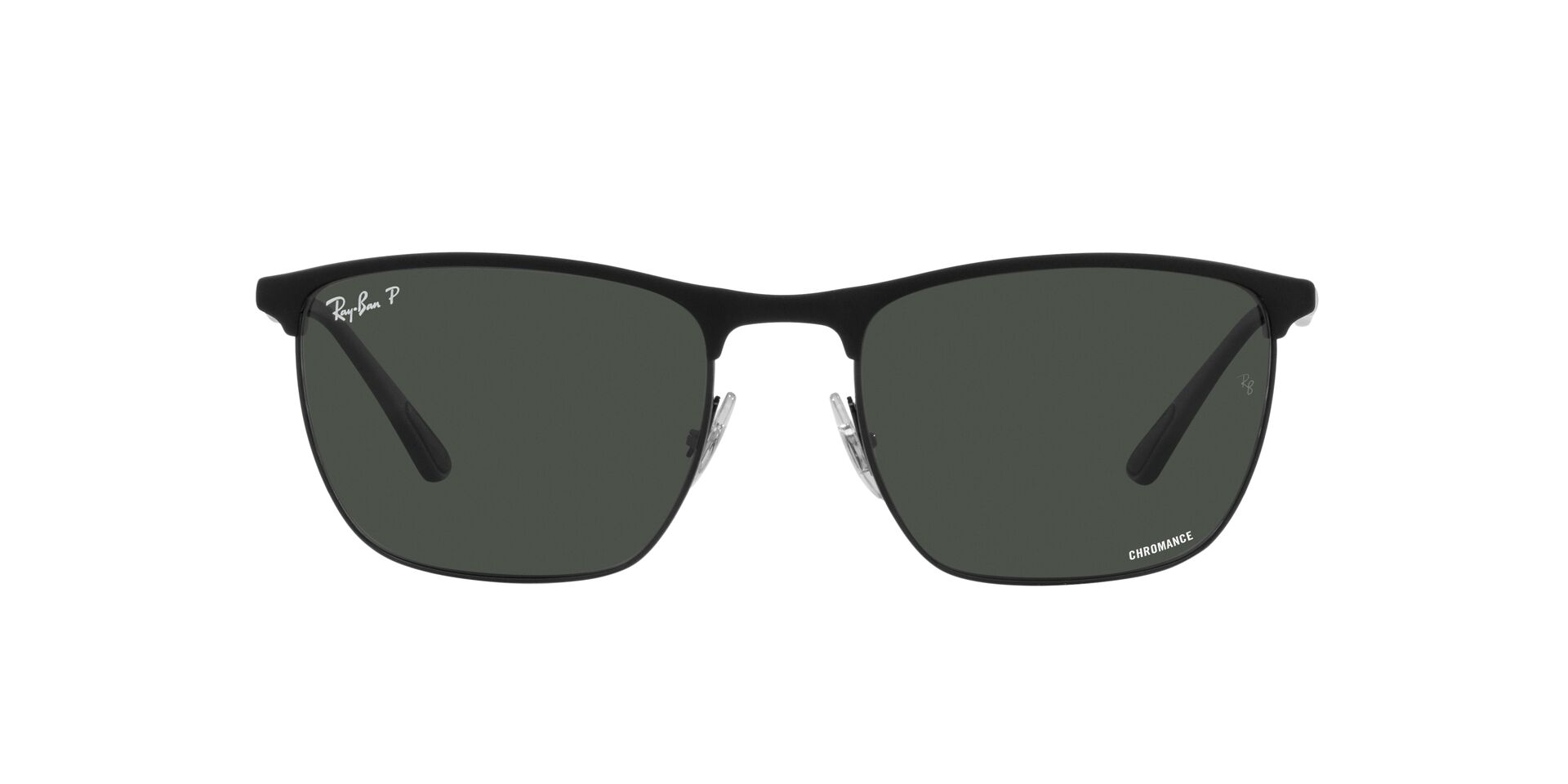 RB-3686 186/K8 MATTE BLACK ON BLACK(POLAR DARK GREY 57*19, Negre, hi-res image number 1