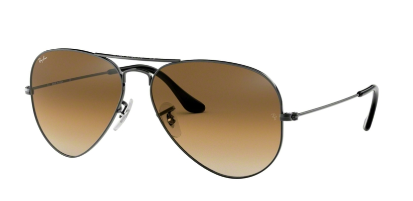 RB-3025 004/51*2N GUN MTL (MARRON DEGRADADO) 55*14, Gris, hi-res image number 0