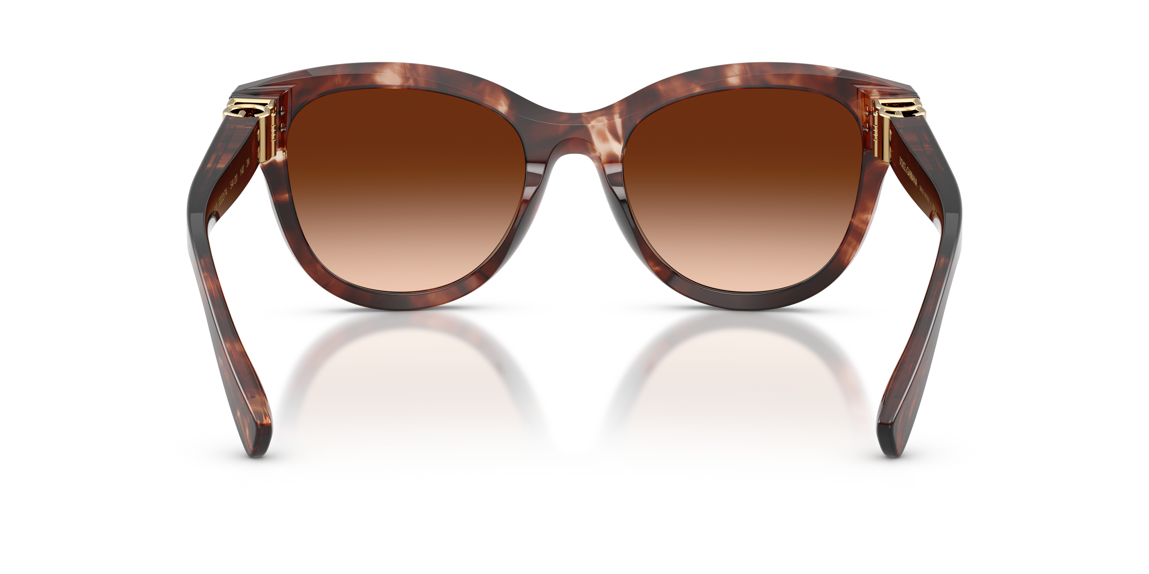 GABBANA-4533/S 322274 DARK RED HAVANA(BROWN GRADIENT 54*20, , hi-res image number 3