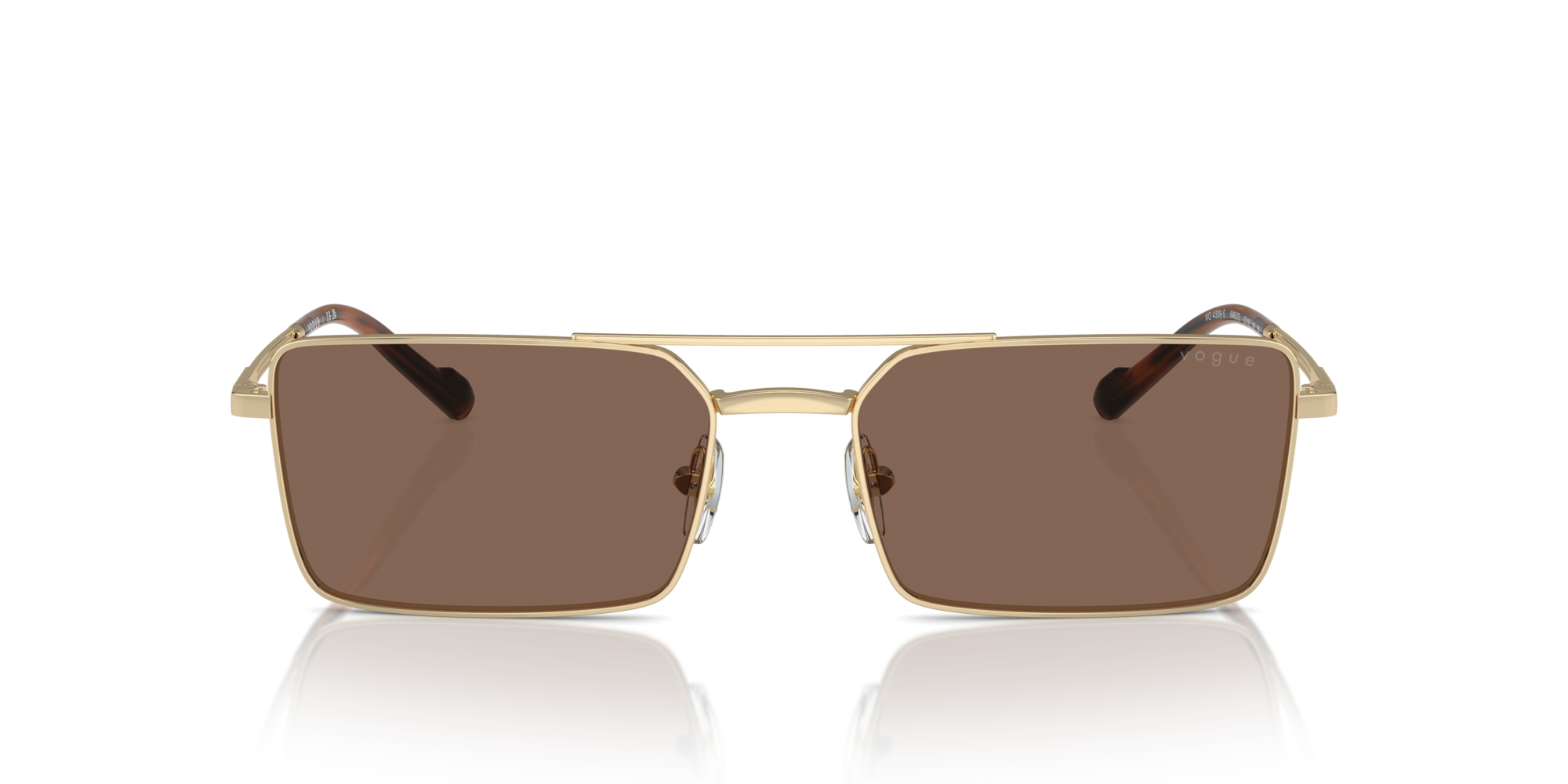 VOGUE-4309S/S 848/73 DARK BROWN 3N 55*18, , hi-res image number 1