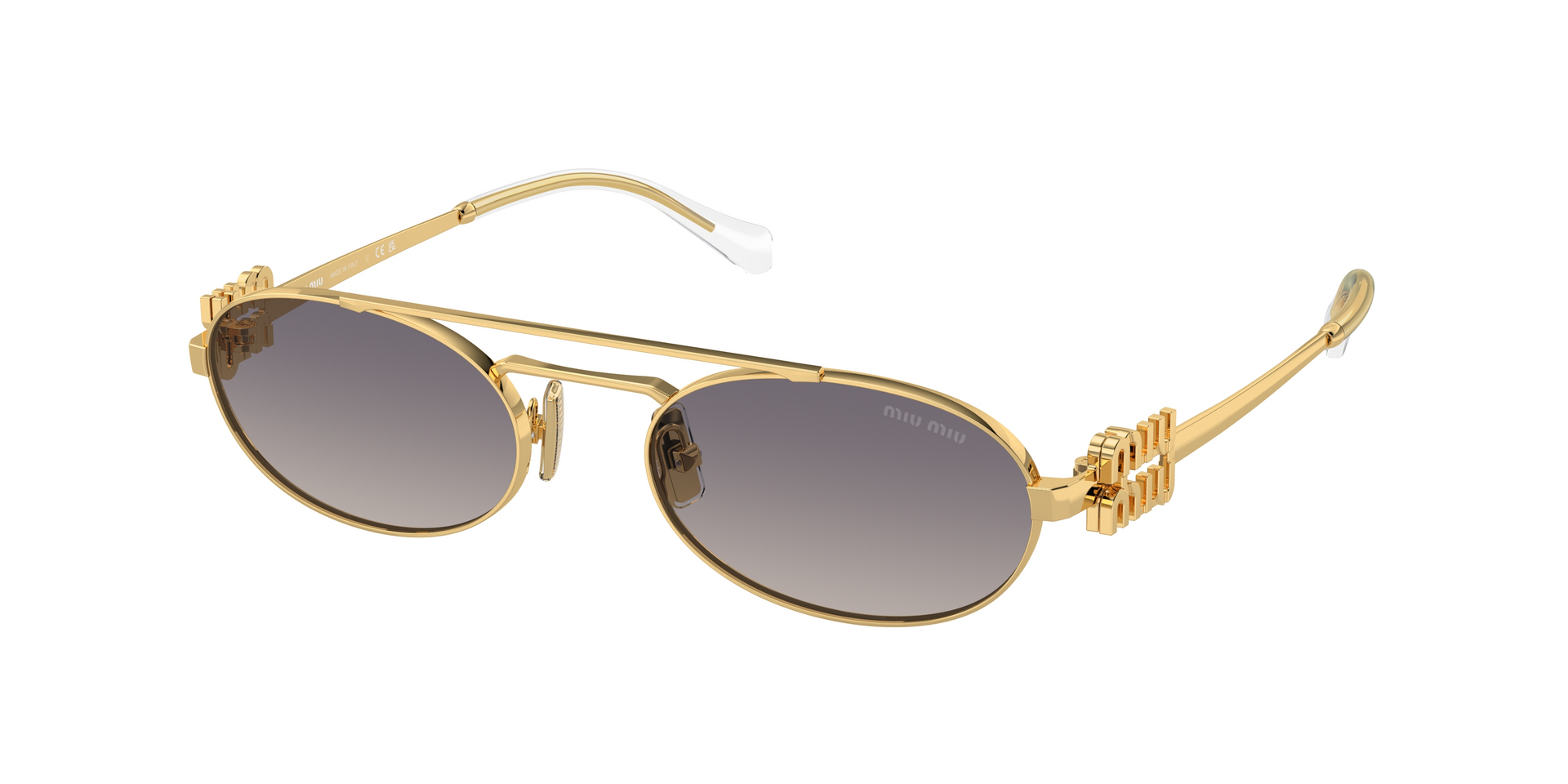 MIUMIU-54ZS/S 5AK30C GOLD (GREY) 53*19, , hi-res image number 0