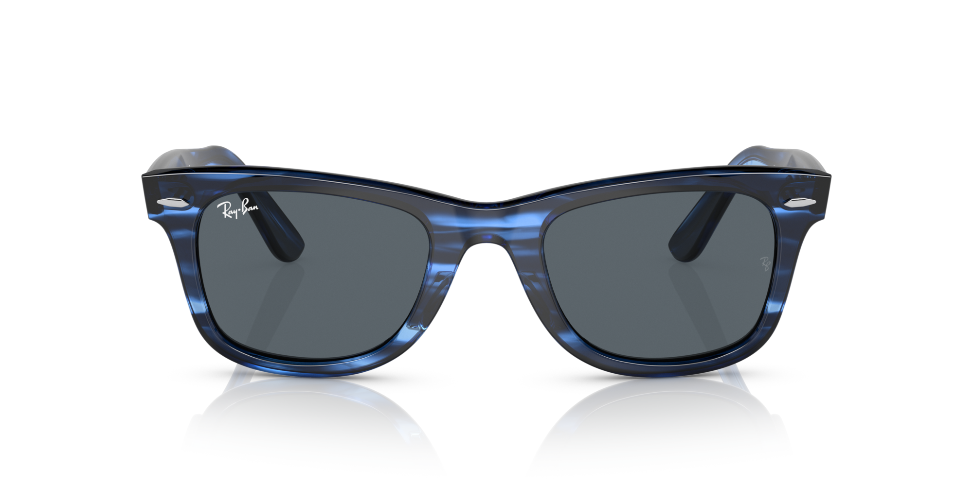 RB-2140 1361R5 AZUL 50*22, Blau a ratlles, hi-res image number 1