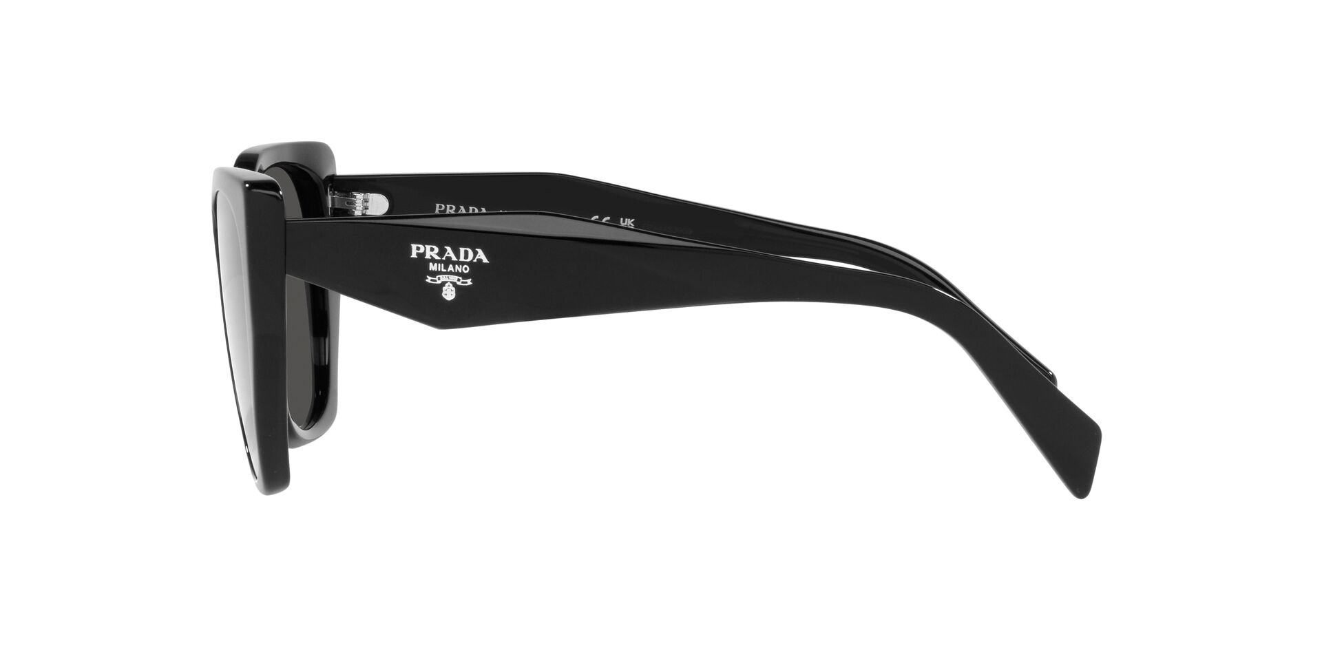 PRADA-19ZS/S 1AB5S0 BLACK(DARK GREY 55*17, Negre, hi-res image number 2