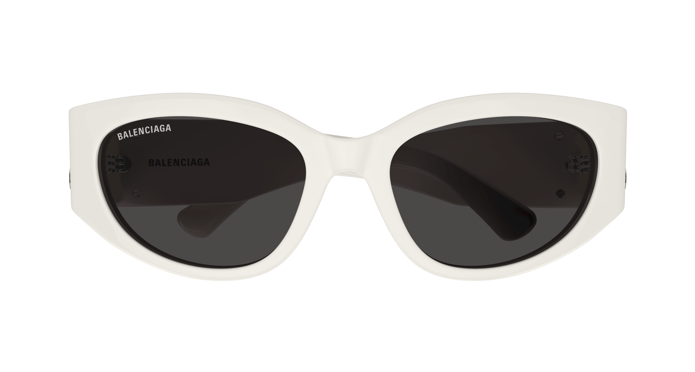 BALENCIAGA-BB0324SK/S 004 WHITE (GREY 55*19, Blanco, hi-res image number 1
