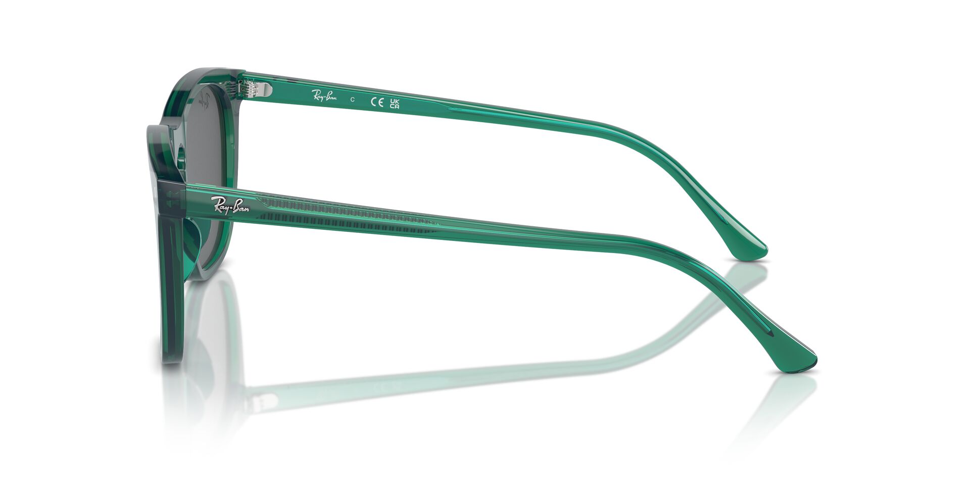 RB-2210 6615B1 TRANSPARENT GREEN(DARK GREY 53*21, Verd transparent, hi-res image number 2