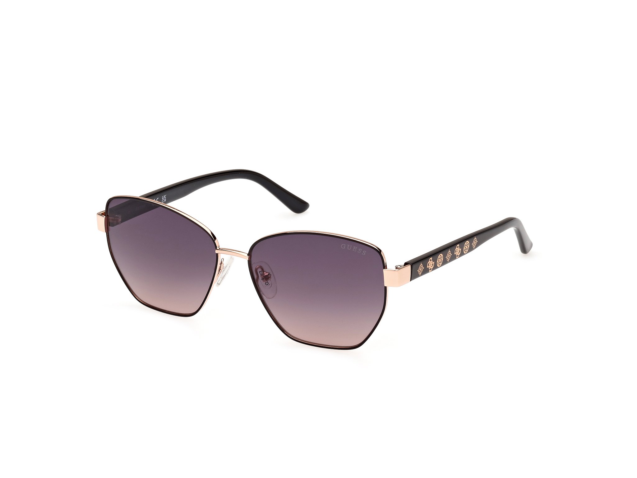GUESS-00102/S 05B black/other 56*14, Negre, hi-res image number 0