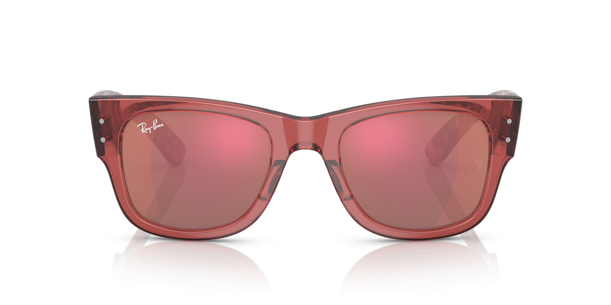 RB-0840S/S 66372K PINK TRANSPARENTE 51*21, Rosa transparent, hi-res image number 1