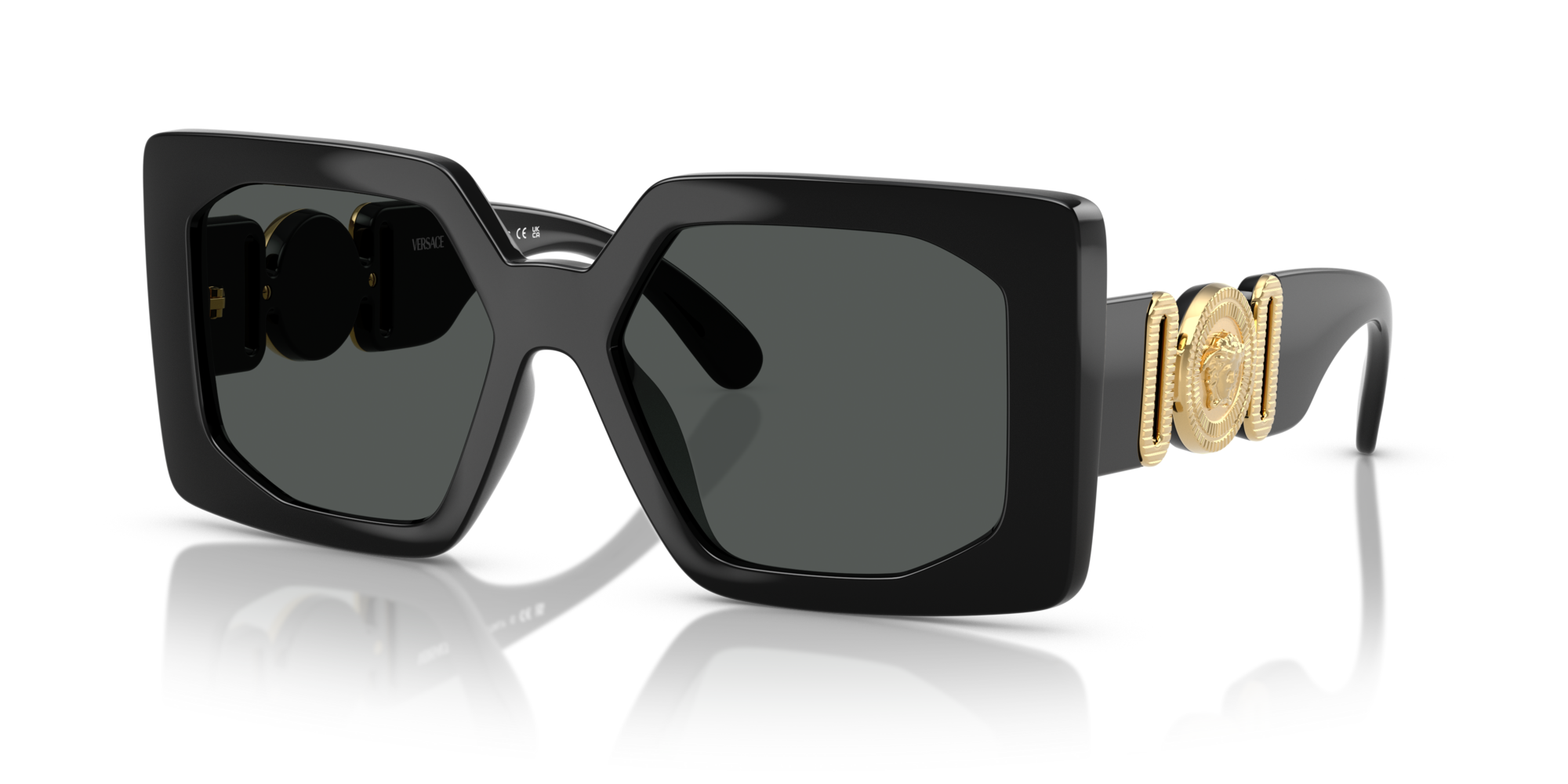 VERSACE-4478U/S GB1/87 BLACK(DARK GREY 55*17, , hi-res image number 0