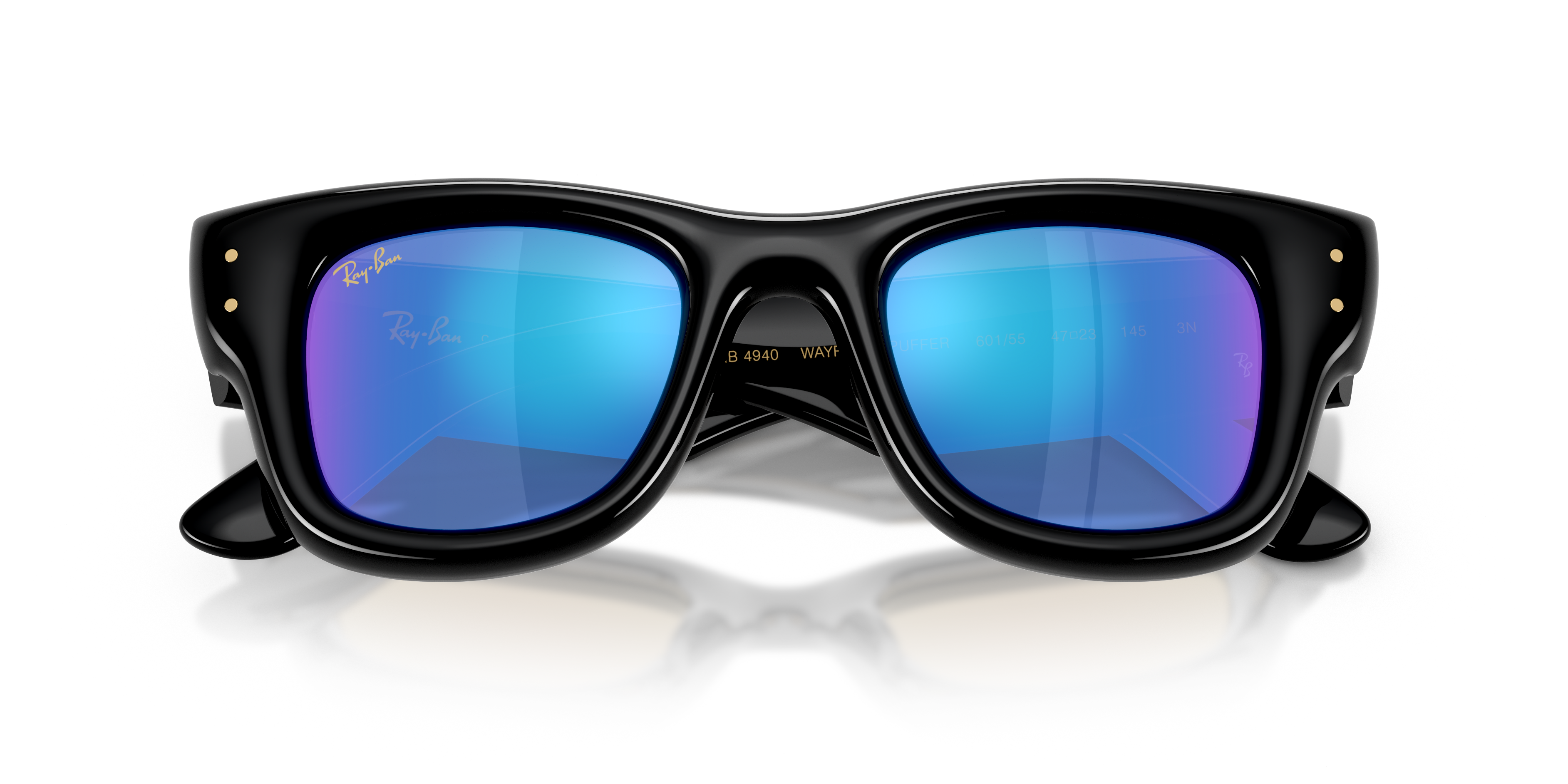 RB-4940 601/55 BLACK(LIGHT GREEN MIRROR BLUE 50*23, , hi-res image number 4