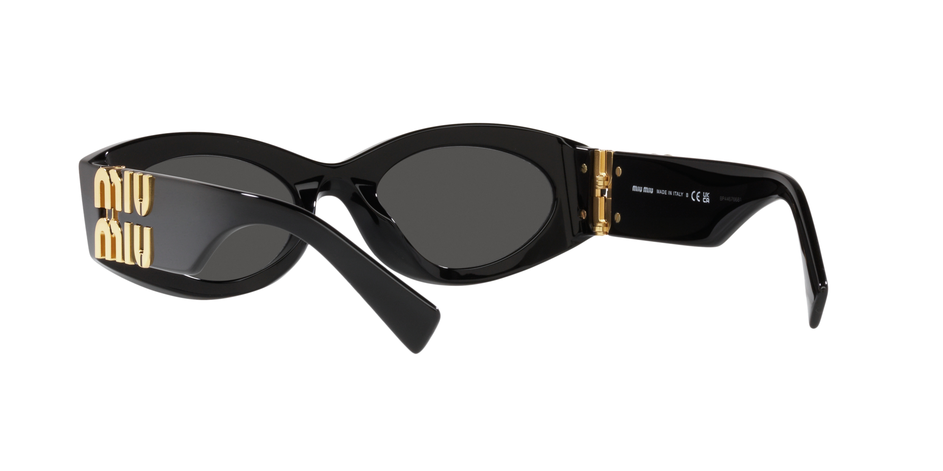 MIUMIU-11W/S 1AB5S0 NEGRA/NEGRA ORO 54*21, Negre, hi-res image number 4