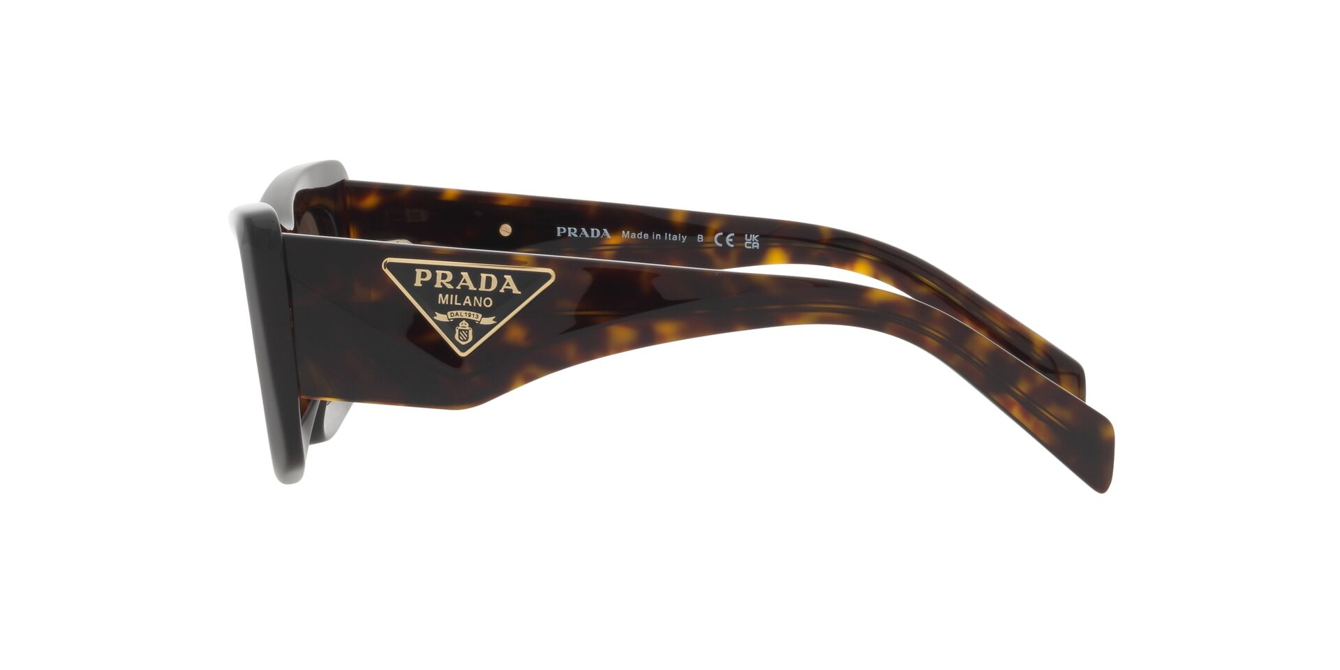 PRADA-13ZS/S 2AU06B TORTOISE(DARK BROWN 50*21, Marró, hi-res image number 2