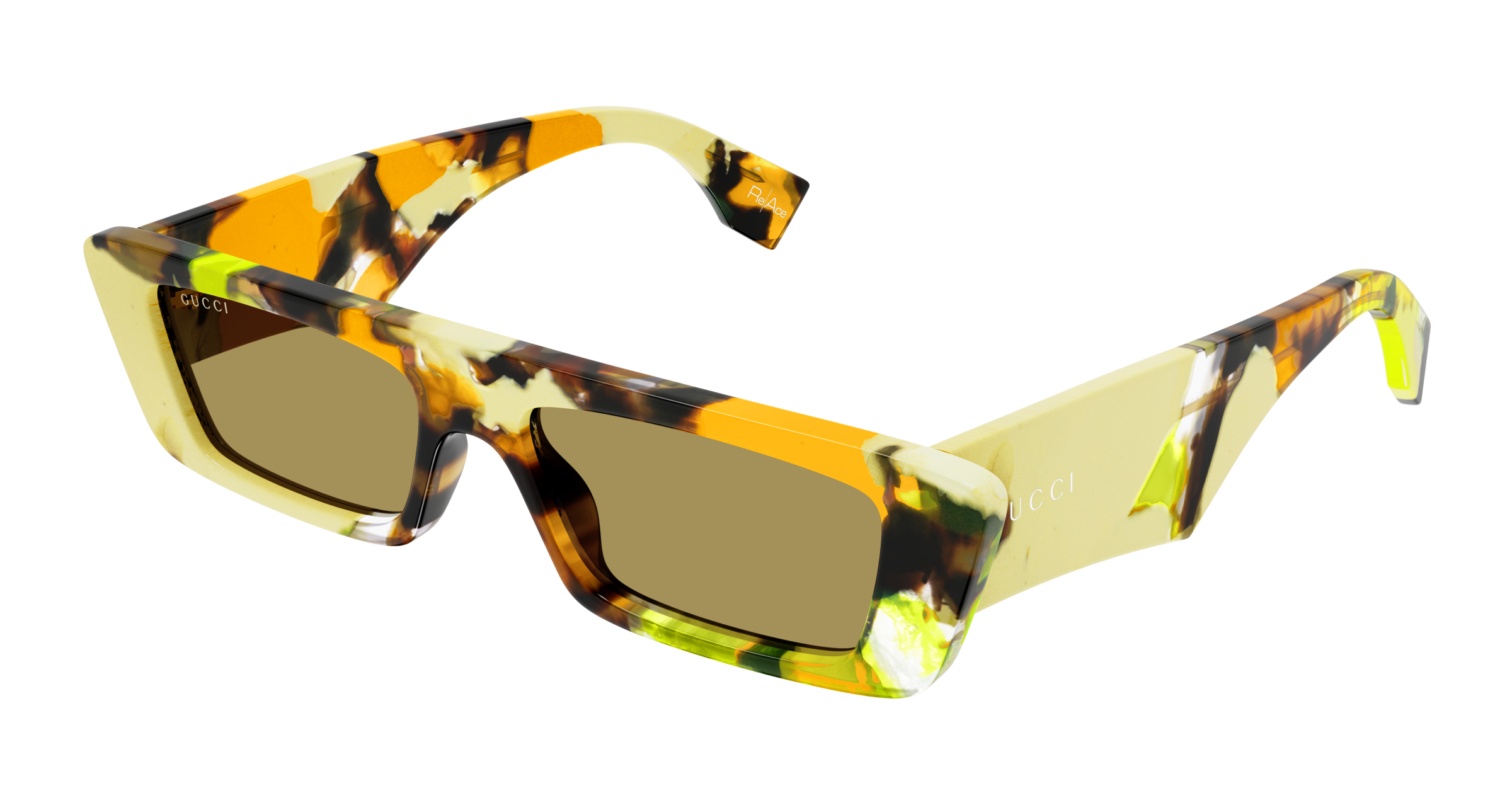 GUCCI-GG1625S/S 001 YELLOW (BROWN) 54*16, Groc, hi-res image number 0