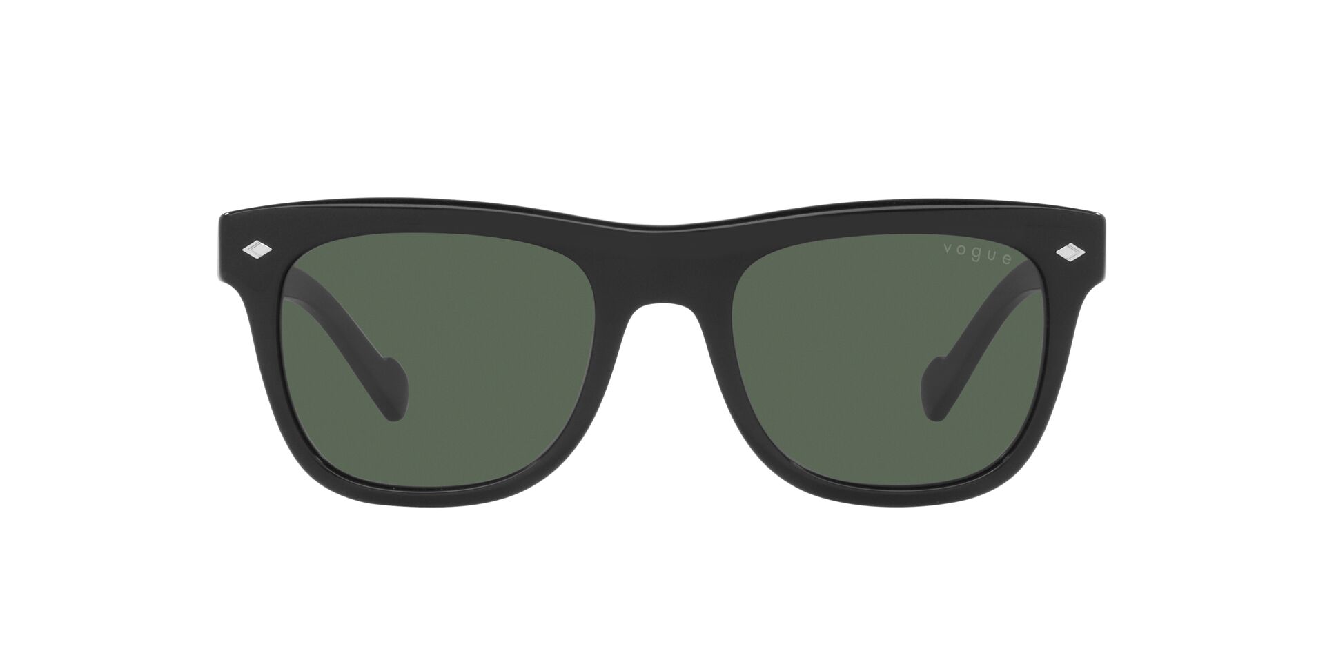 VOGUE-5465/S W44/71 BLACK(DARK GREEN 51*20, Negre, hi-res image number 1