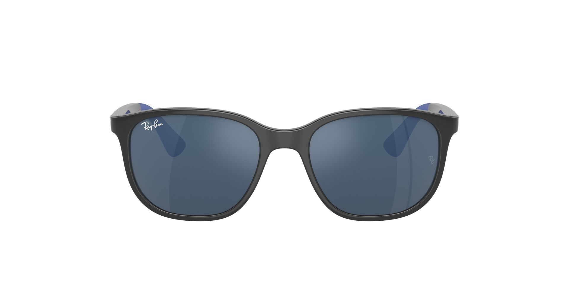 RJ-9078S 715155 GRAY ON RUBBER BLU(DARK BLUE MIRROR BLUE 48*16, Gris | Blau, hi-res image number 1