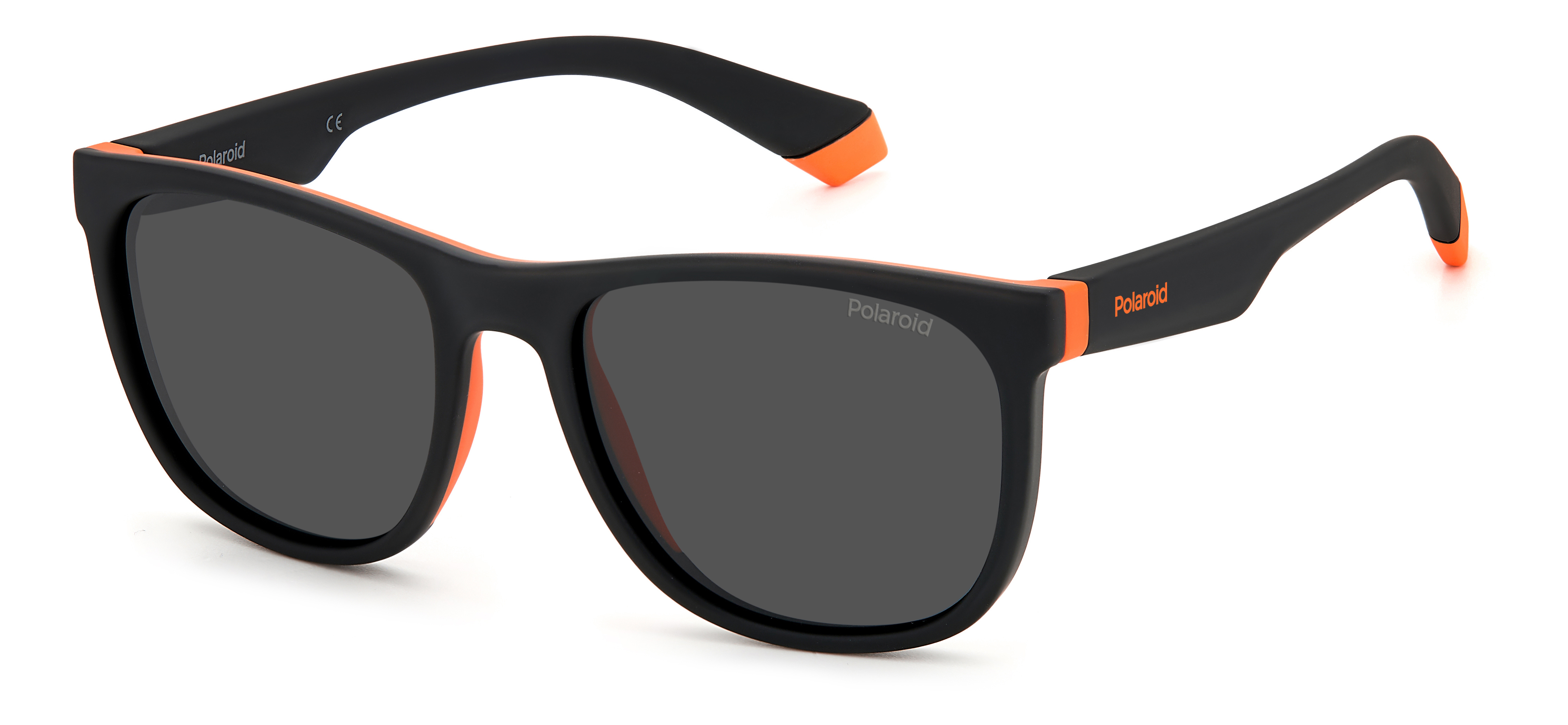 POLAROID-KIDS-8049/S 8LZ*M9 BLACK ORANGE(GREY POLARIZED 49*16, Negre, hi-res image number 0