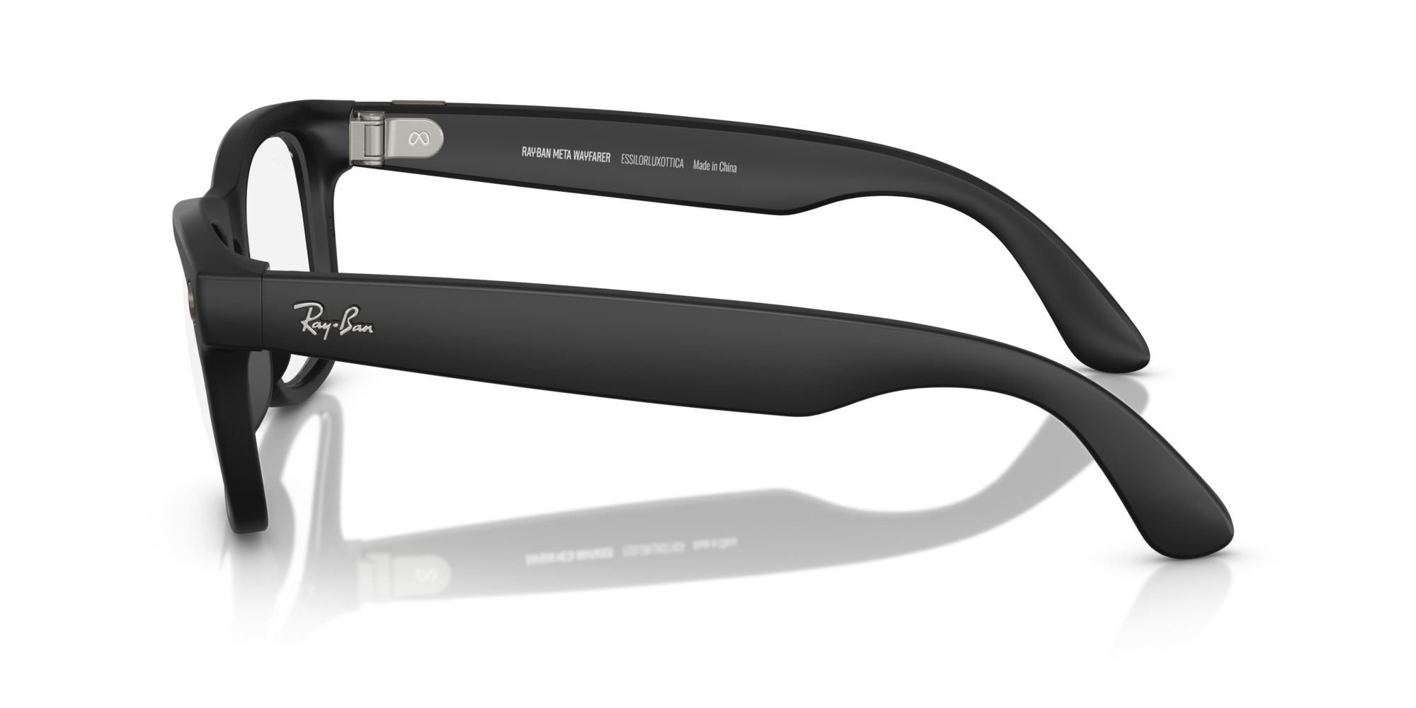 RB-META-4008 601S1M MATTE BLACK(TRANSITIONS GRAPHITE GREEN 53*22, Negre mat, hi-res image number 4