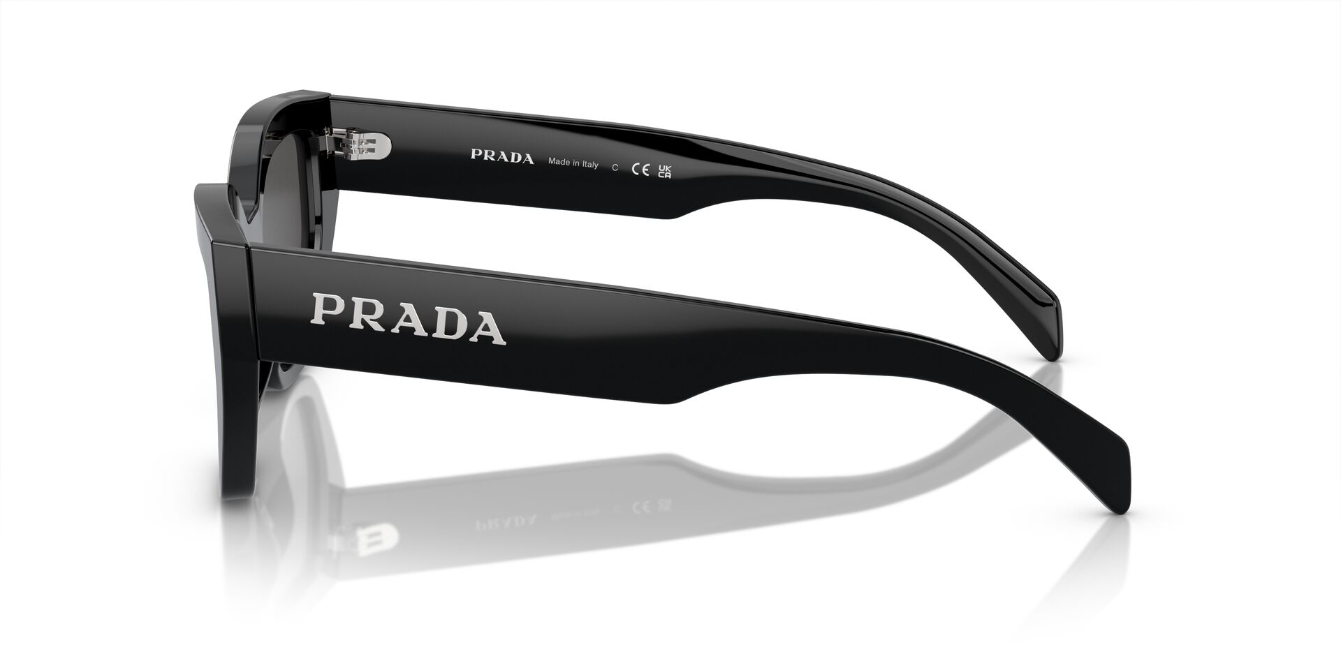 PRADA-A09S/S 1AB5S0 BLACK(DARK GREY 53*18, Negre, hi-res image number 2