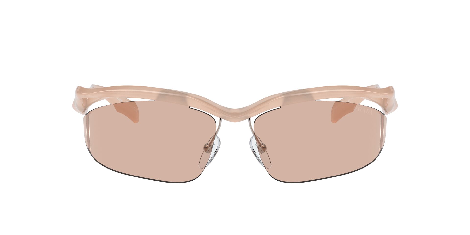 PRADA-A25S/S 12S4I2 OPAL PEACH(LIGHT BROWN 71*16, , hi-res image number 1