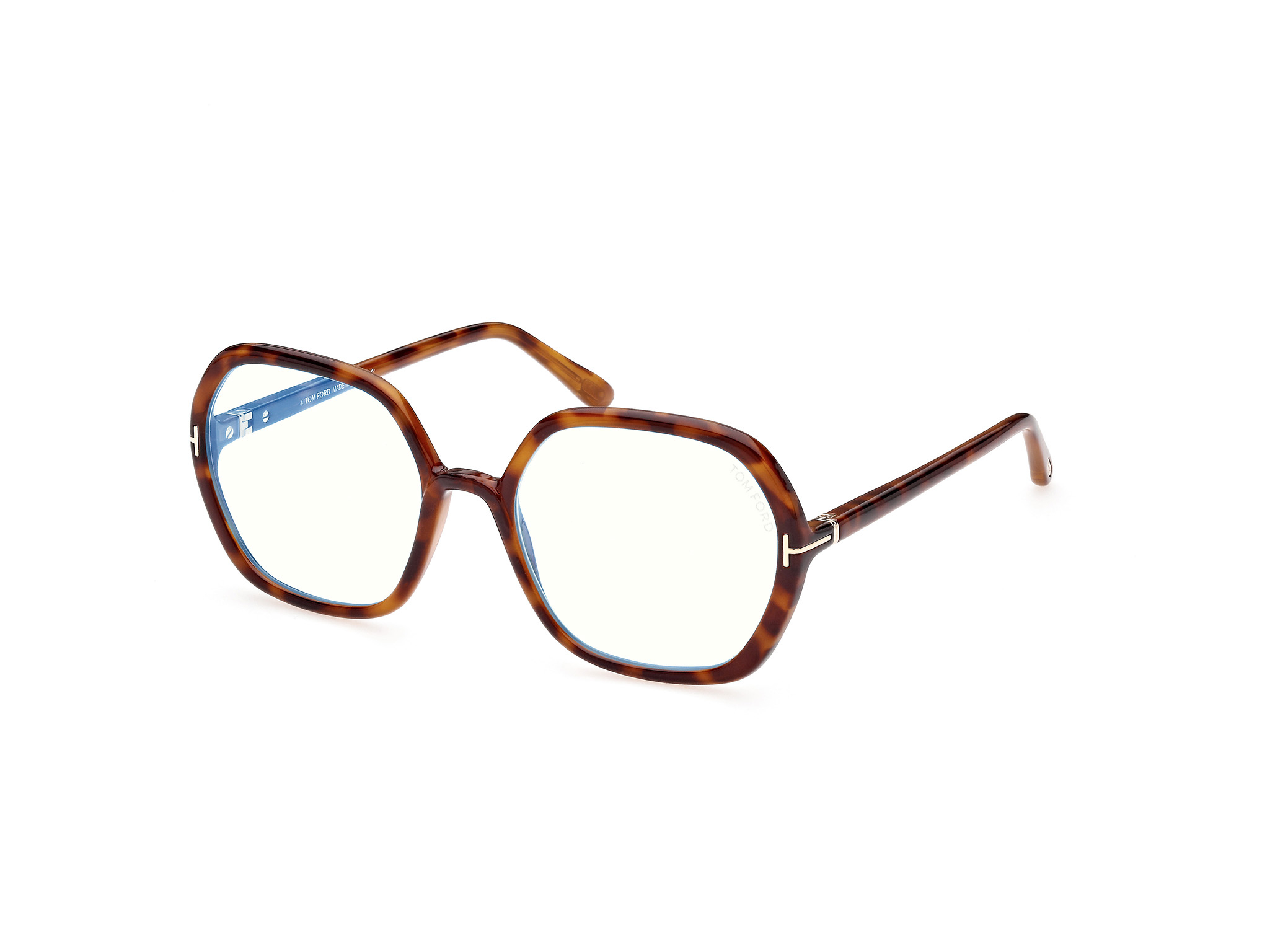 TOMFORD-5814B/G 053 blonde/havana 55*19, Havana, hi-res image number 0