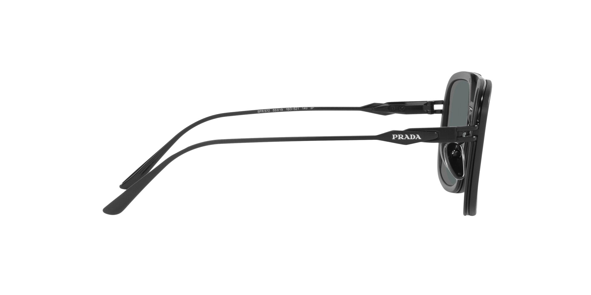 PRADA-57ZS/S 1BO5Z1 MATTE BLACK(POLAR DARK GREY 55*19, Negre, hi-res image number 3 PRADA-57ZS/S 1BO5Z1 MATTE BLACK(POLAR DARK GREY 55*19, Negre, hi-res image number 3