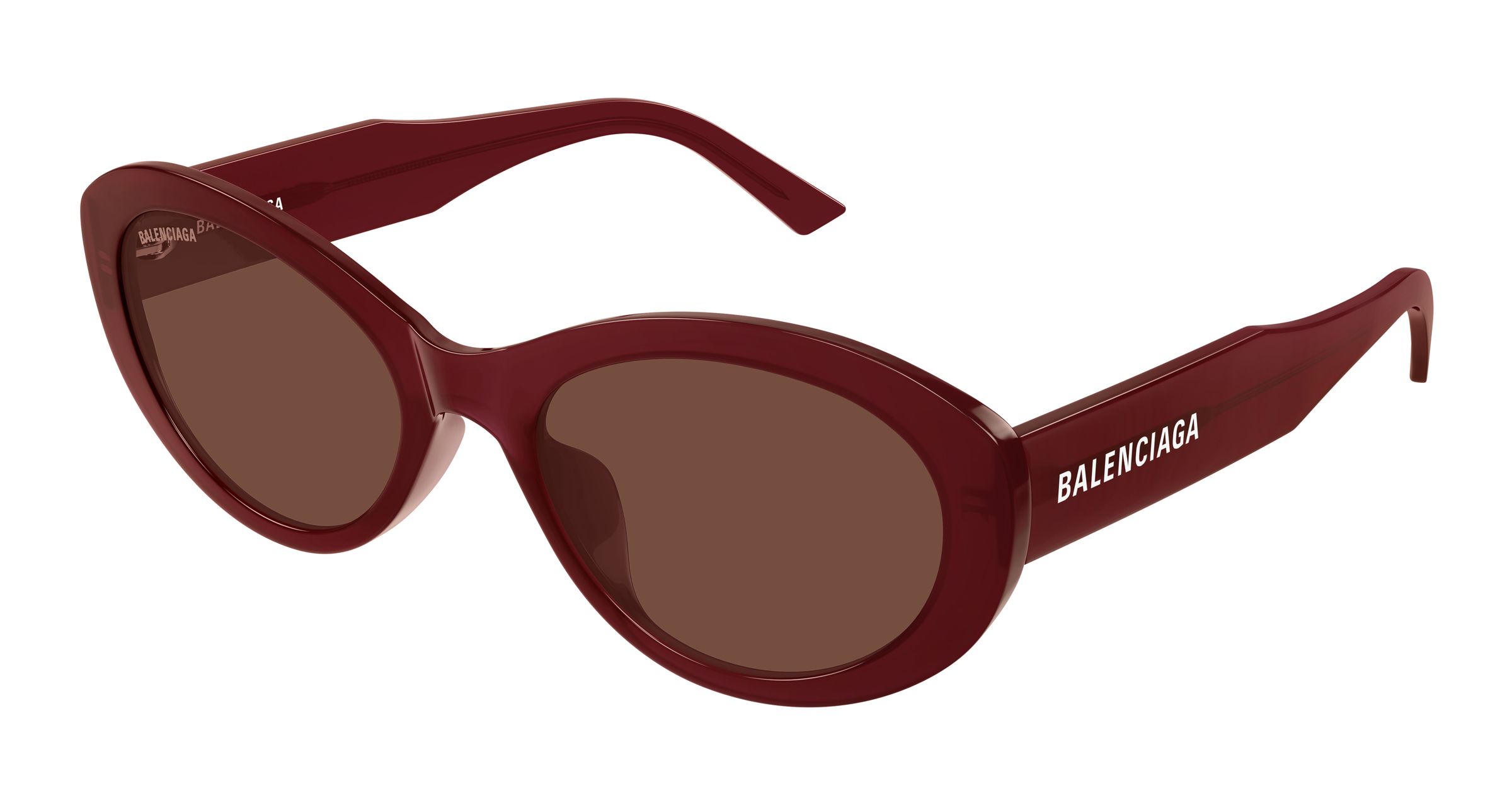 BALENCIAGA-BB0446S/S 005 BURGUNDY-BURGUNDY (RED 56*20, Granat, hi-res image number 0