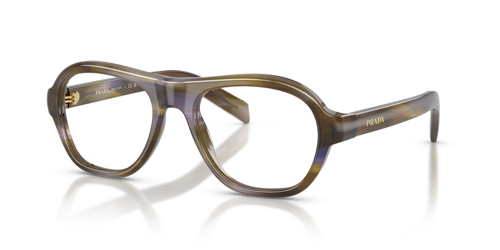 PRADA- C12V/G 23G1O1 STRIPED LAGOON 54*19, , hi-res image number 0